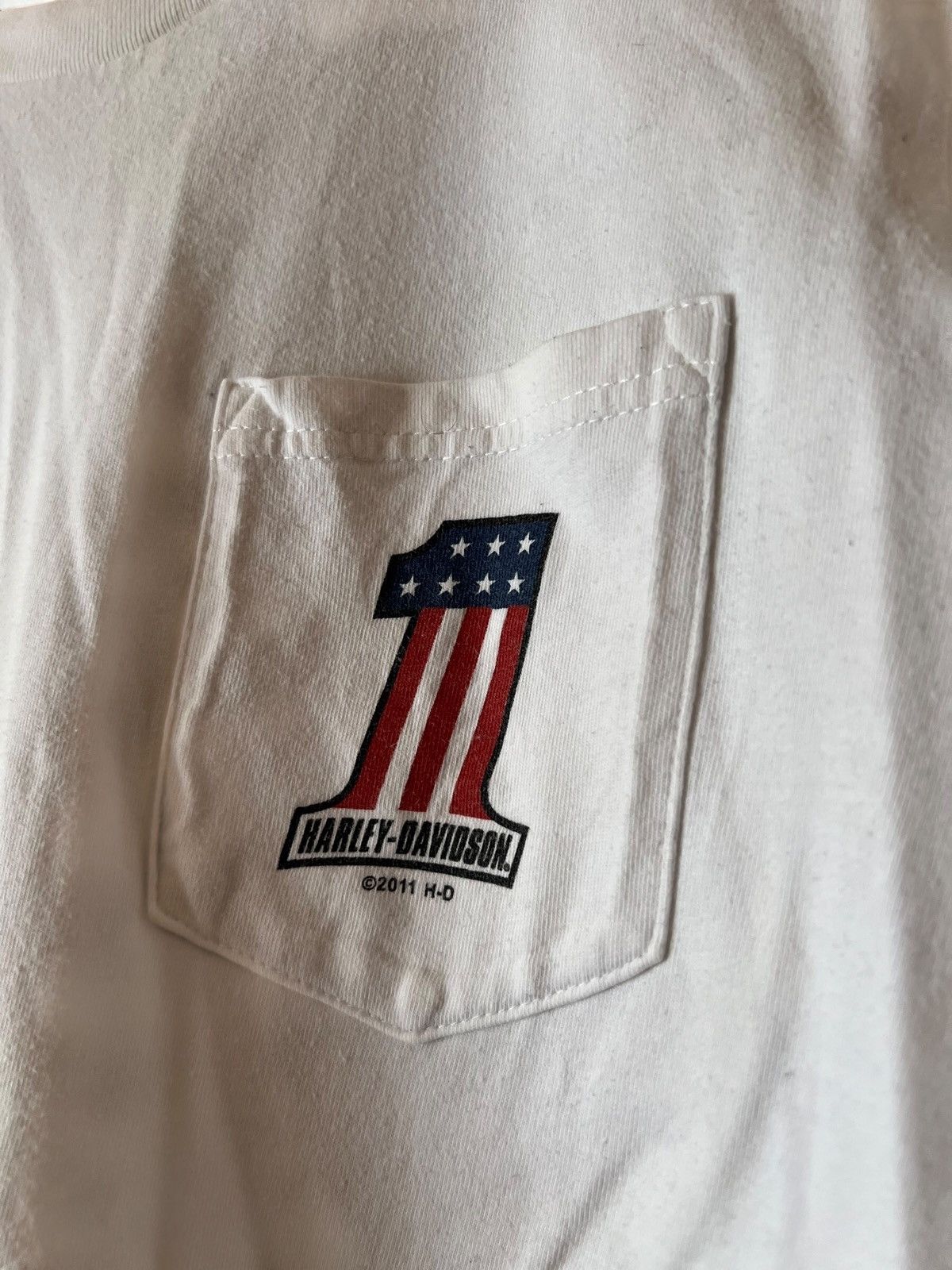 Harley Davidson × Vintage HARLEY DAVIDSON ABU-DHABI 2011 vintage T shirt tee 1 y2k Size US M / EU 48-50 / 2 - 4 Thumbnail