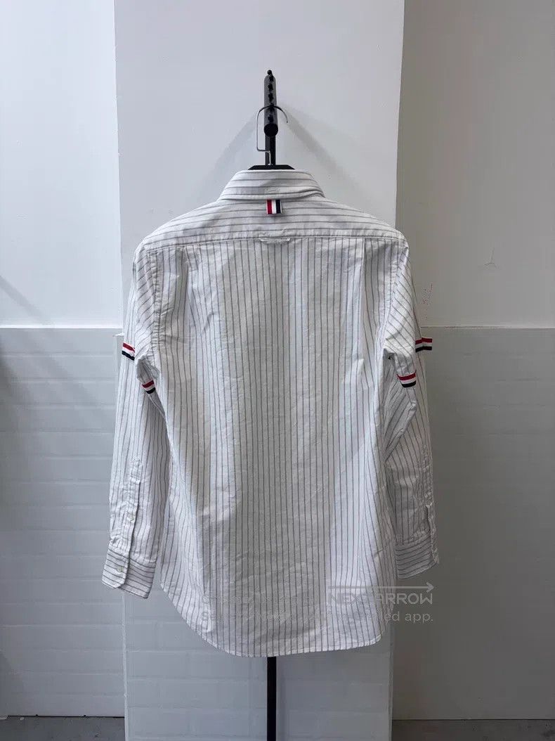 Thom Browne Thom Browne Long-Sleeve Shirt White Size US S / EU 44-46 / 1 - 2 Thumbnail