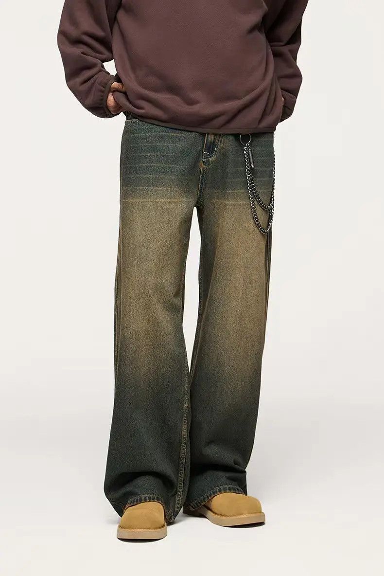Designer × Japanese Brand Streetwear Hip Hop Loose Casual Jeans Size US 32 / EU 48 - 1 Thumbnail