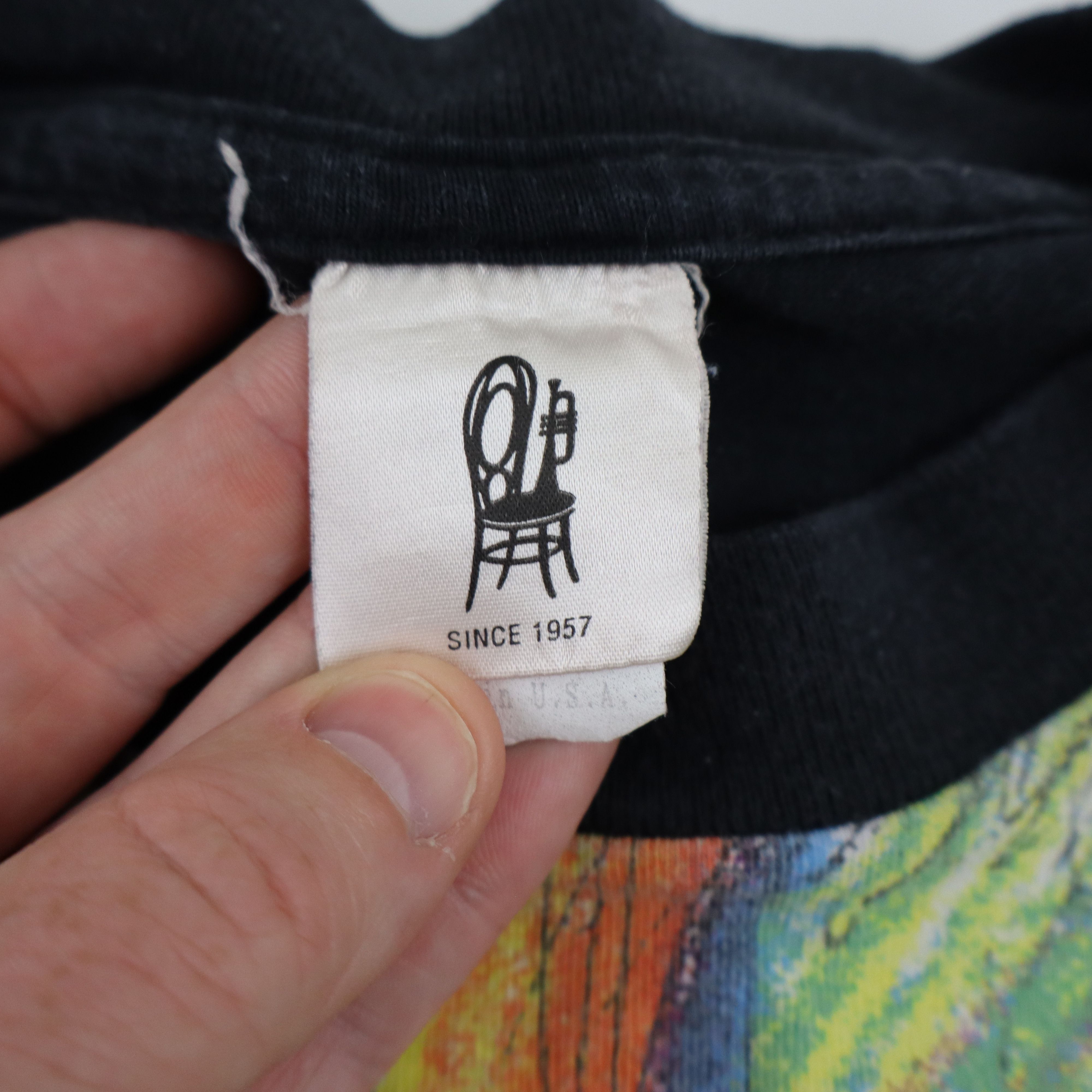 Band Tees × Vintage Vintage 1993 Monterey Jazz Festival Chair AOP Shirt Size US XL / EU 56 / 4 - 7 Thumbnail