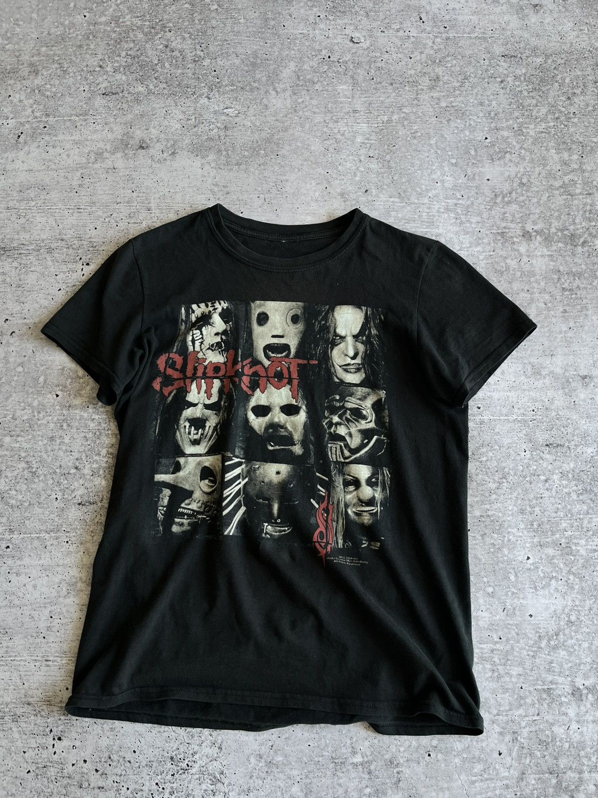 Slipknot Rare 2012 Slipknot Pentagram Big Logo Tee Vintage Band Rock Size US S / EU 44-46 / 1 - 5 Thumbnail