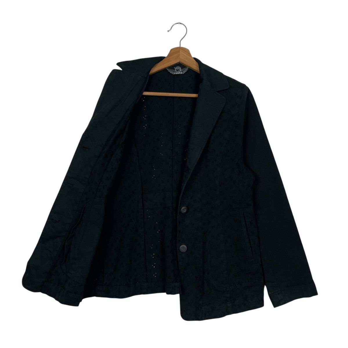 Japanese Brand Naiku Black Jacket