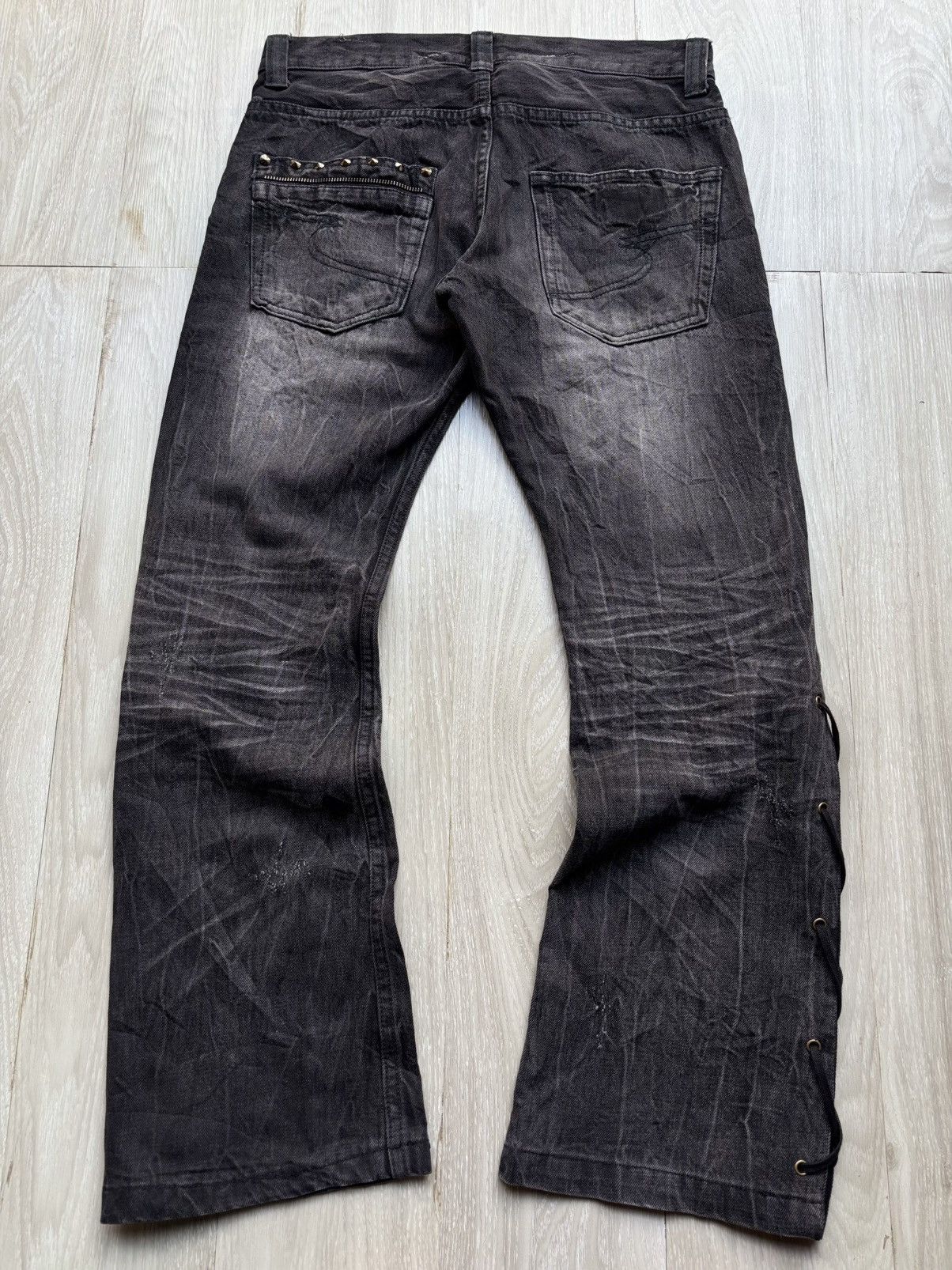 semanticdesign SEMANTIC DESIGN lace-up jeans Size US 28 / EU 44 - 5 Thumbnail