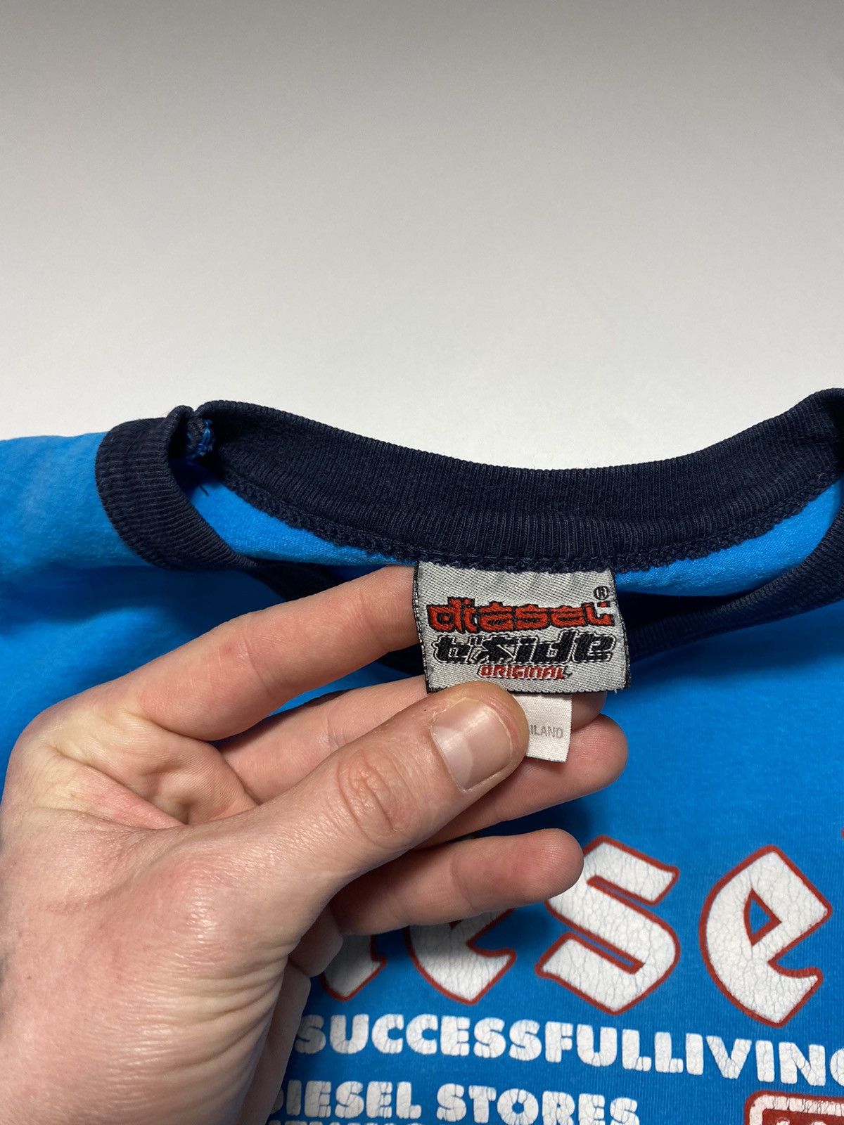 Diesel × Vintage Vintage Y2k Hype Diesel Logo T-shirt Size US M / EU 48-50 / 2 - 6 Thumbnail