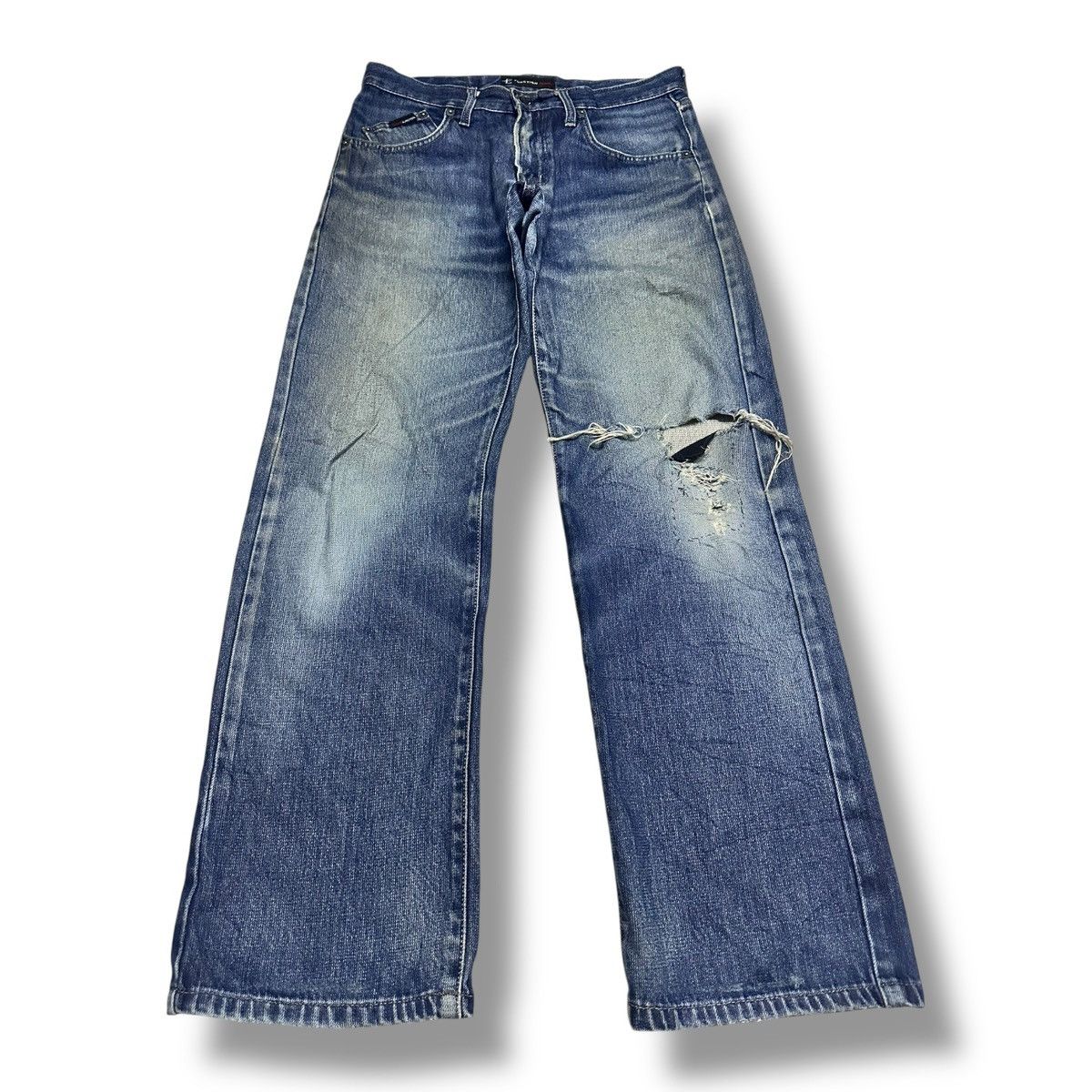 Edwin Edwin Function With Distressed and Baggy Loose Style & Faded Size US 31 - 1 Thumbnail