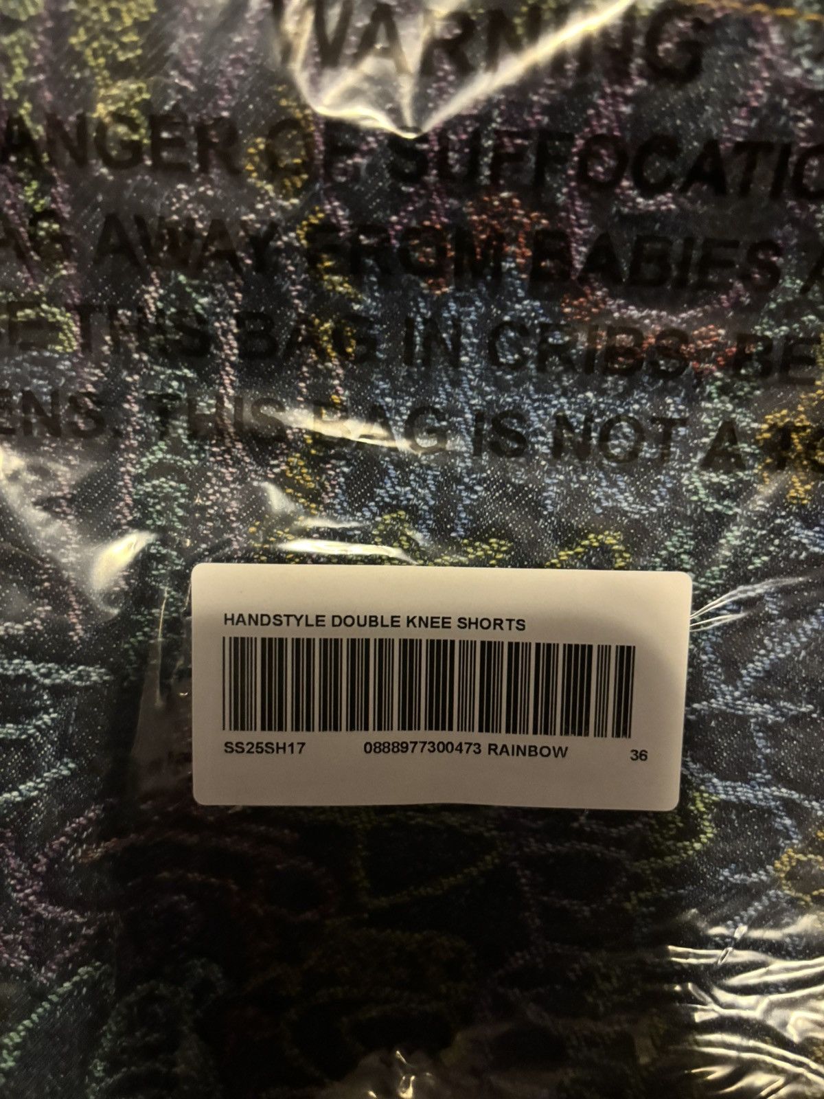 Supreme Supreme Handwriting Double Knee Denim Short 36 Indigo Size US 36 / EU 52 - 8 Thumbnail