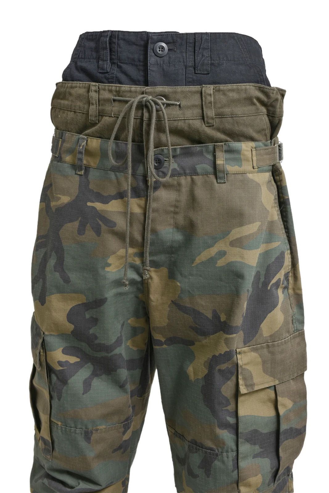 project gr 3 LAYERD CARGO PANTS / CAMO PROJECT G/R 3 LAYERD CAMO