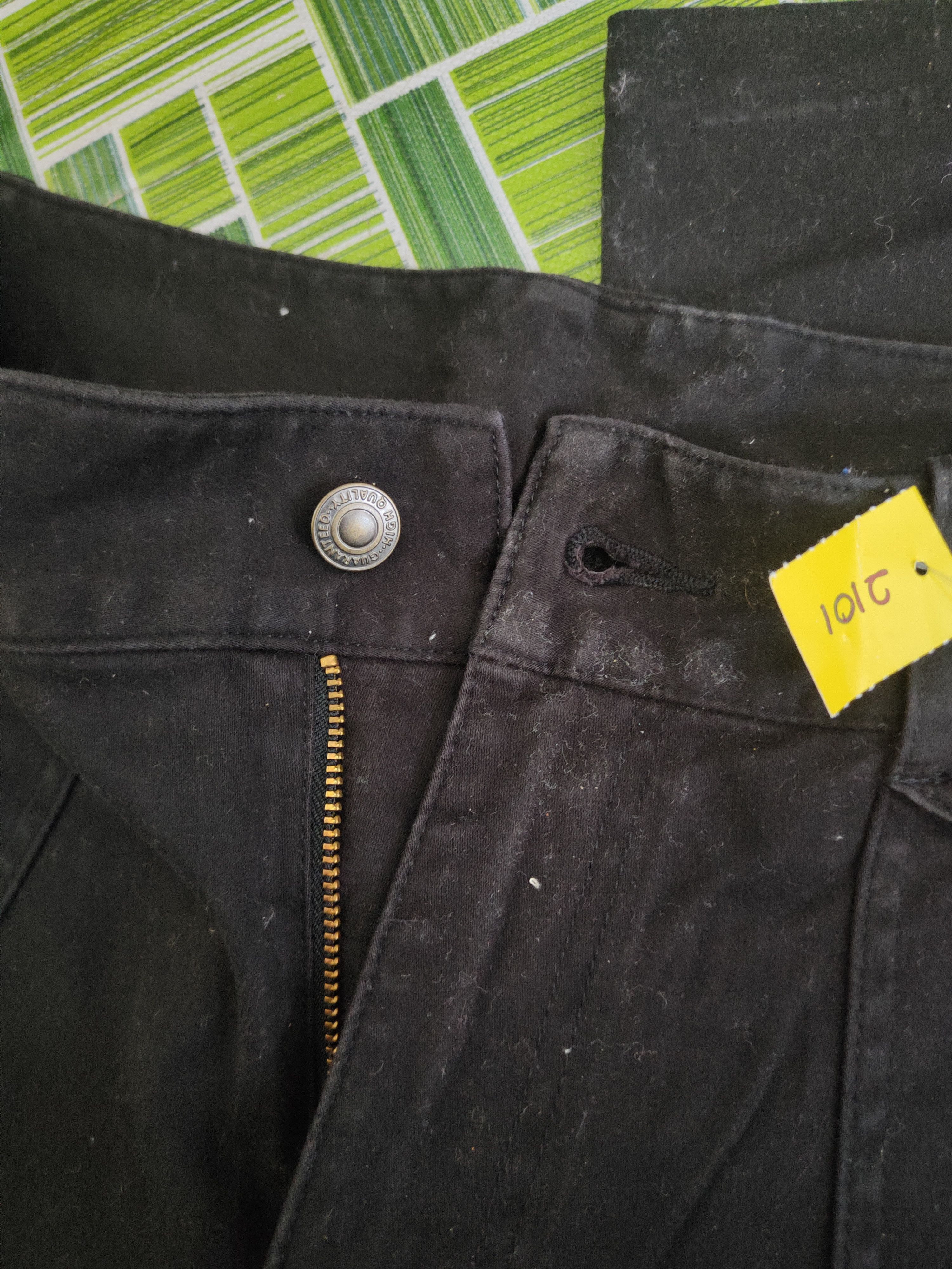 Japanese Brand DL Japanese Brand Black Multipocket Cargo Pants #2101 Size 29" - 13 Thumbnail