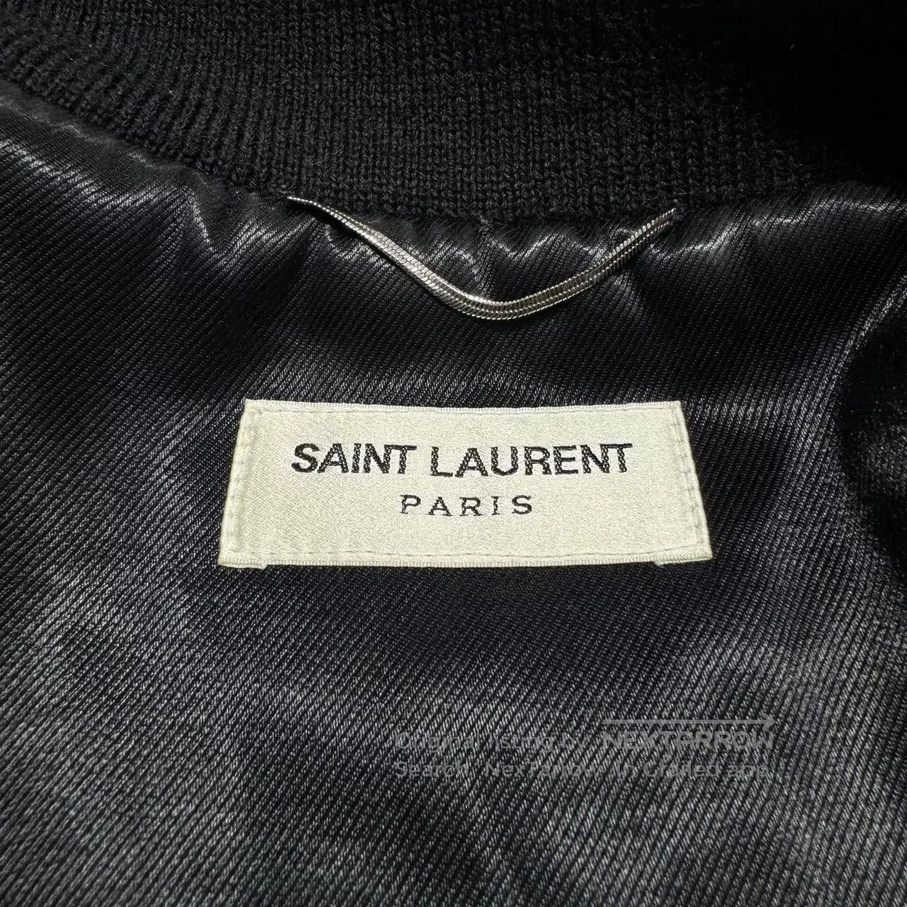 Saint Laurent Paris Slp Multi-Zip Wool Baseball Jacket. Size US M / EU 48-50 / 2 - 2 Thumbnail