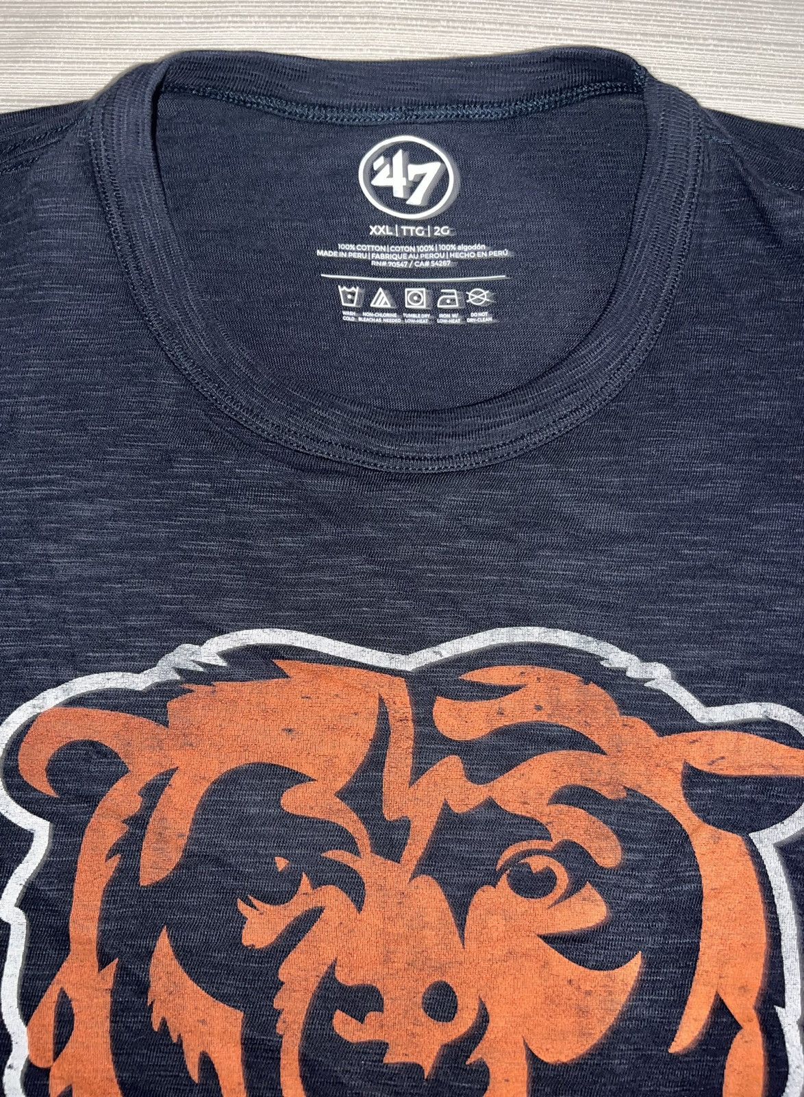 47 Brand × NFL CHICAGO BEARS T-SHIRT (new) Size US XXL / EU 58 / 5 - 10 Thumbnail