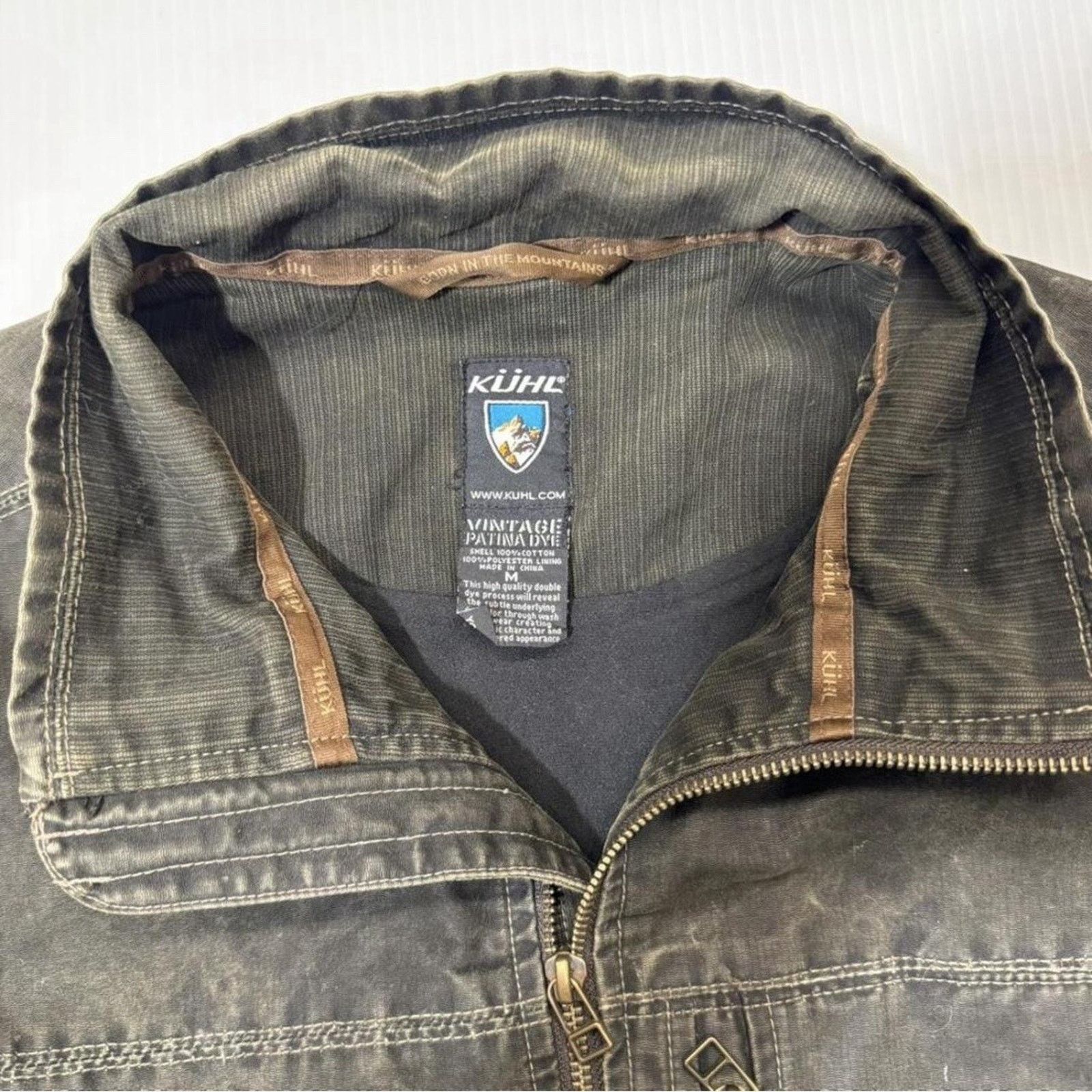 Kuhl Kuhl Burr Jacket Mens Size Medium Green Vintage Patina Dye Size US M / EU 48-50 / 2 - 6 Thumbnail