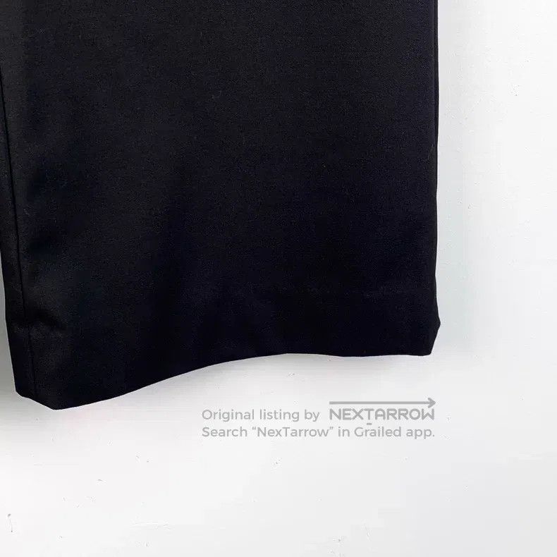 Louis Vuitton Louis Vuitton size US 50 25 black wool slouchy straight leg Size US 34 / EU 50 - 4 Thumbnail