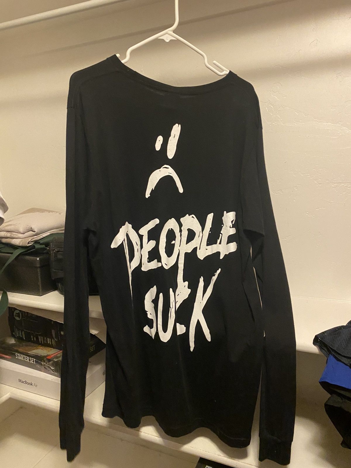 Revenge XXXTentacion BAD People Suck Long Sleeve T Shirt Size US XL / EU 56 / 4 - 2 Thumbnail