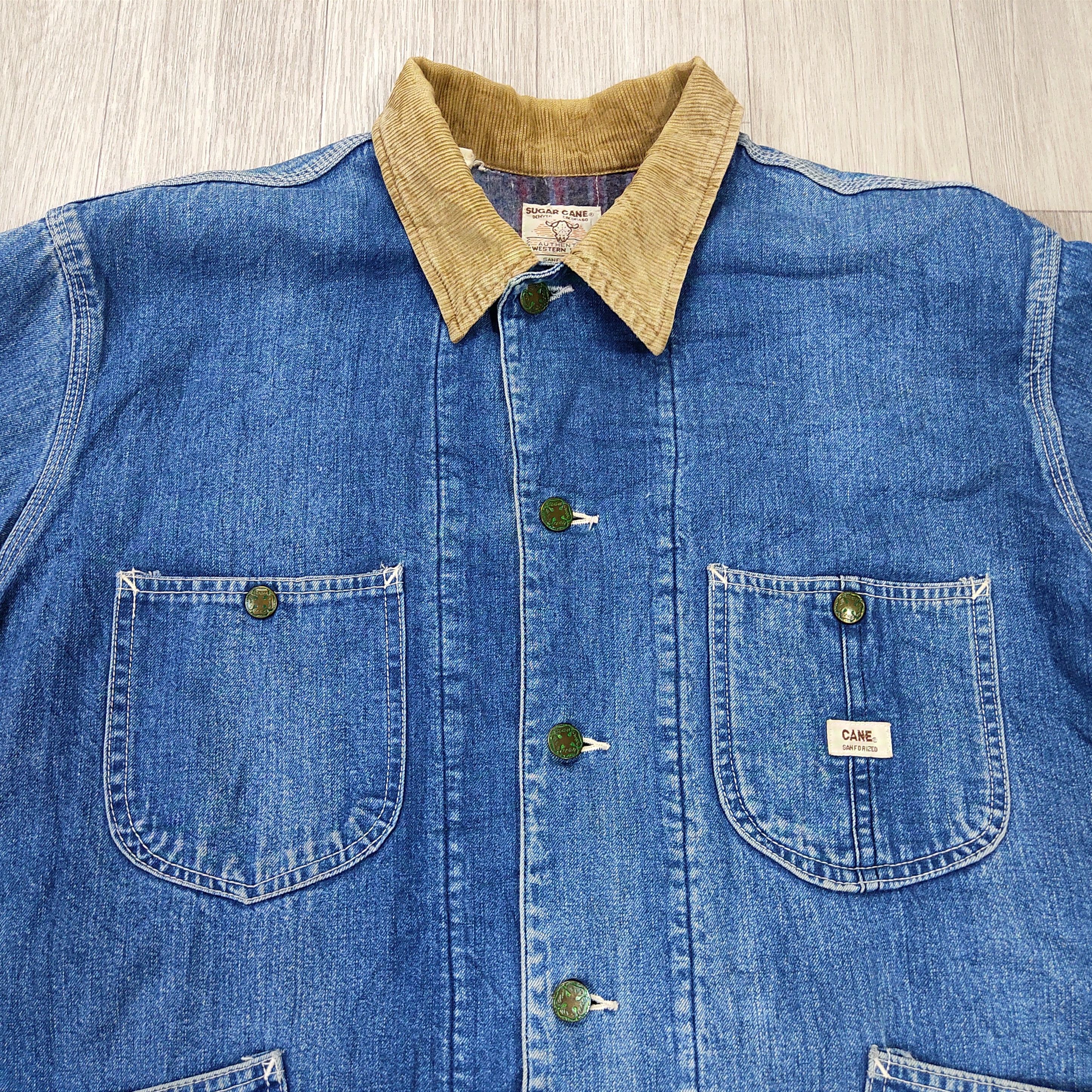 Sugar Cane Vintage Sugar Cane Blanket Lined Sanforized Chore Jacket Size US L / EU 52-54 / 3 - 7 Thumbnail