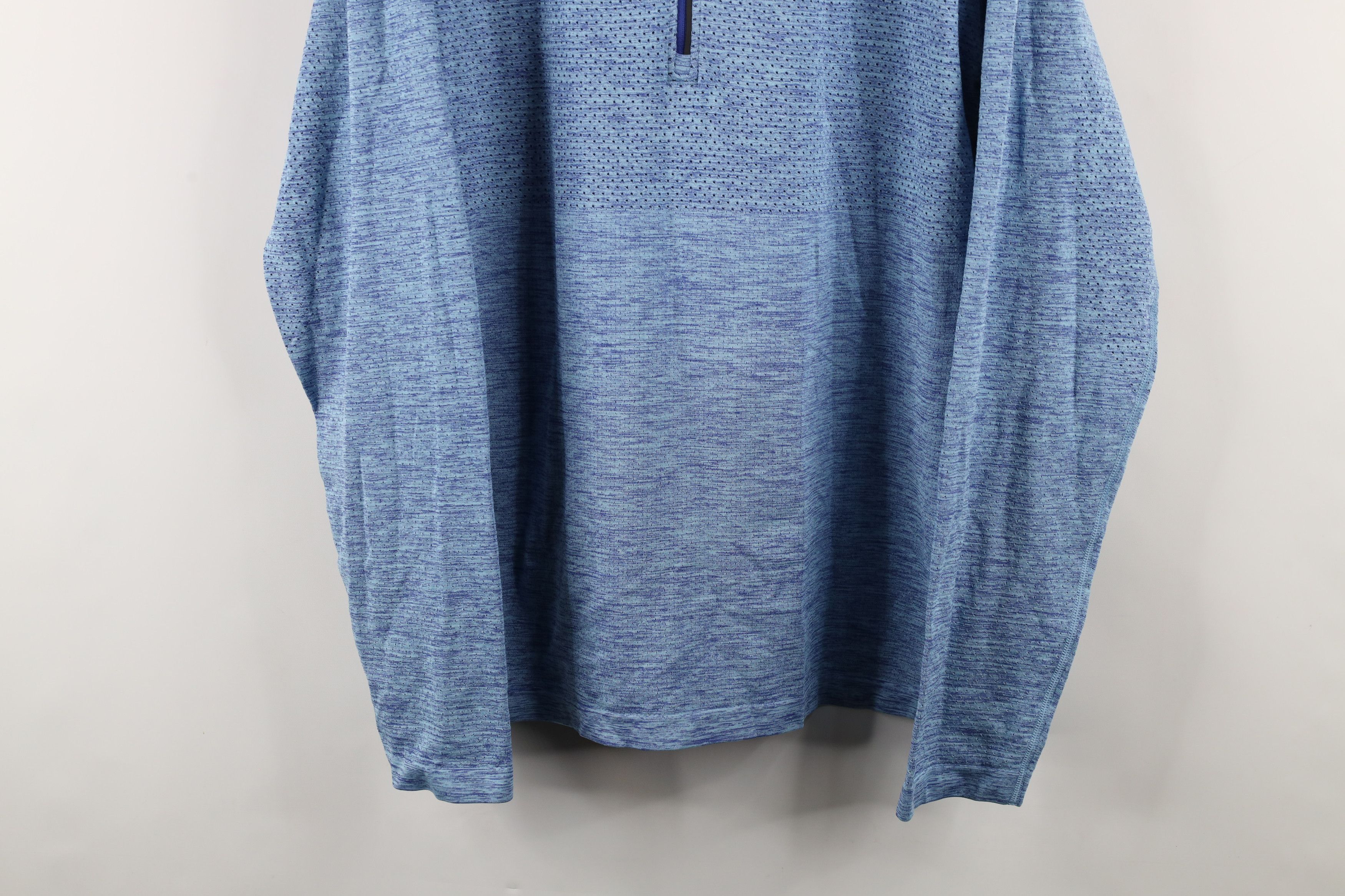Vintage Lululemon Vent Tech Vented Half Zip Pullover Top Jacket Blue Size US XXL / EU 58 / 5 - 3 Thumbnail
