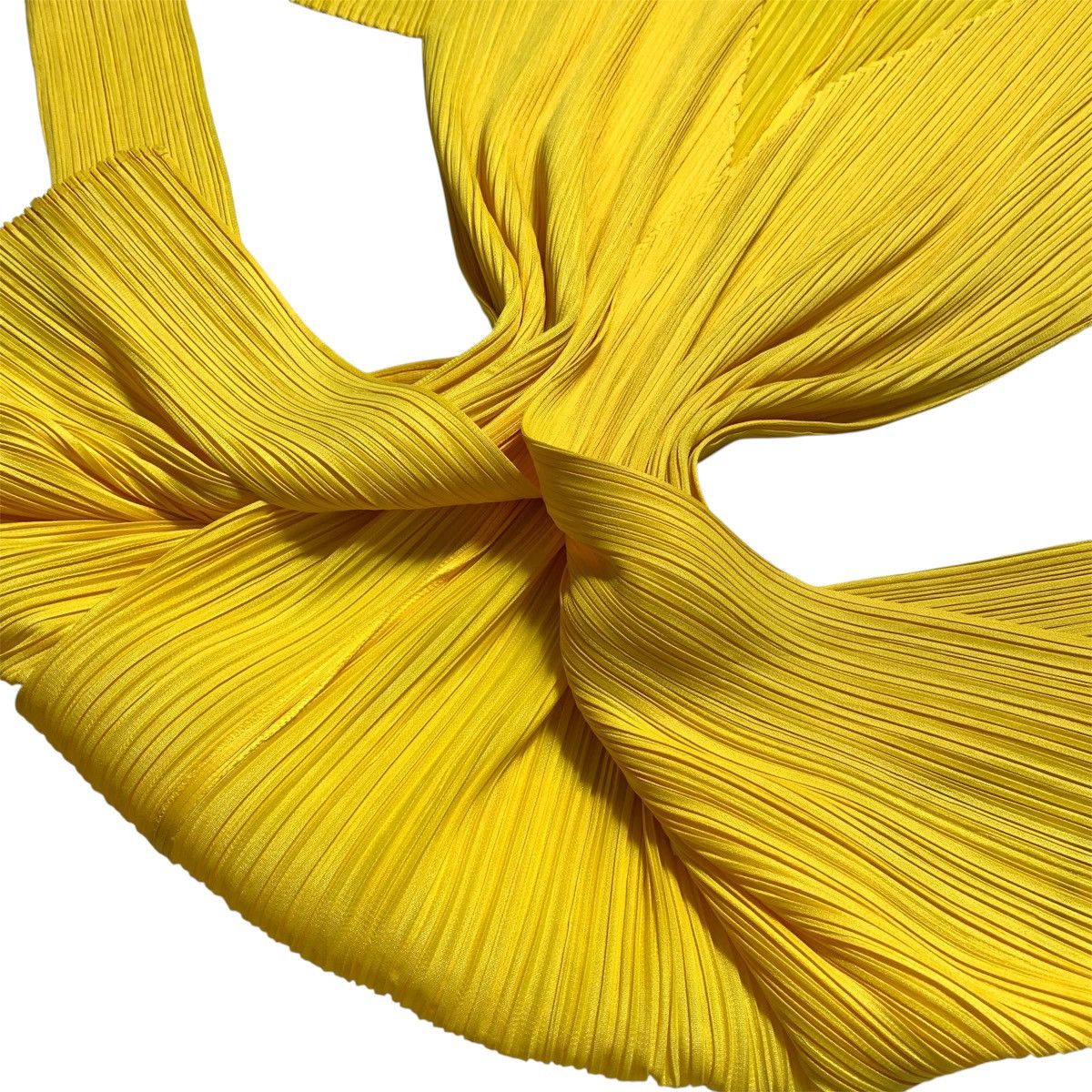 Issey Miyake Pleats Please Issey Miyake Kimono Yellow Japanese Brand Size M / US 6-8 / IT 42-44 - 2 Thumbnail