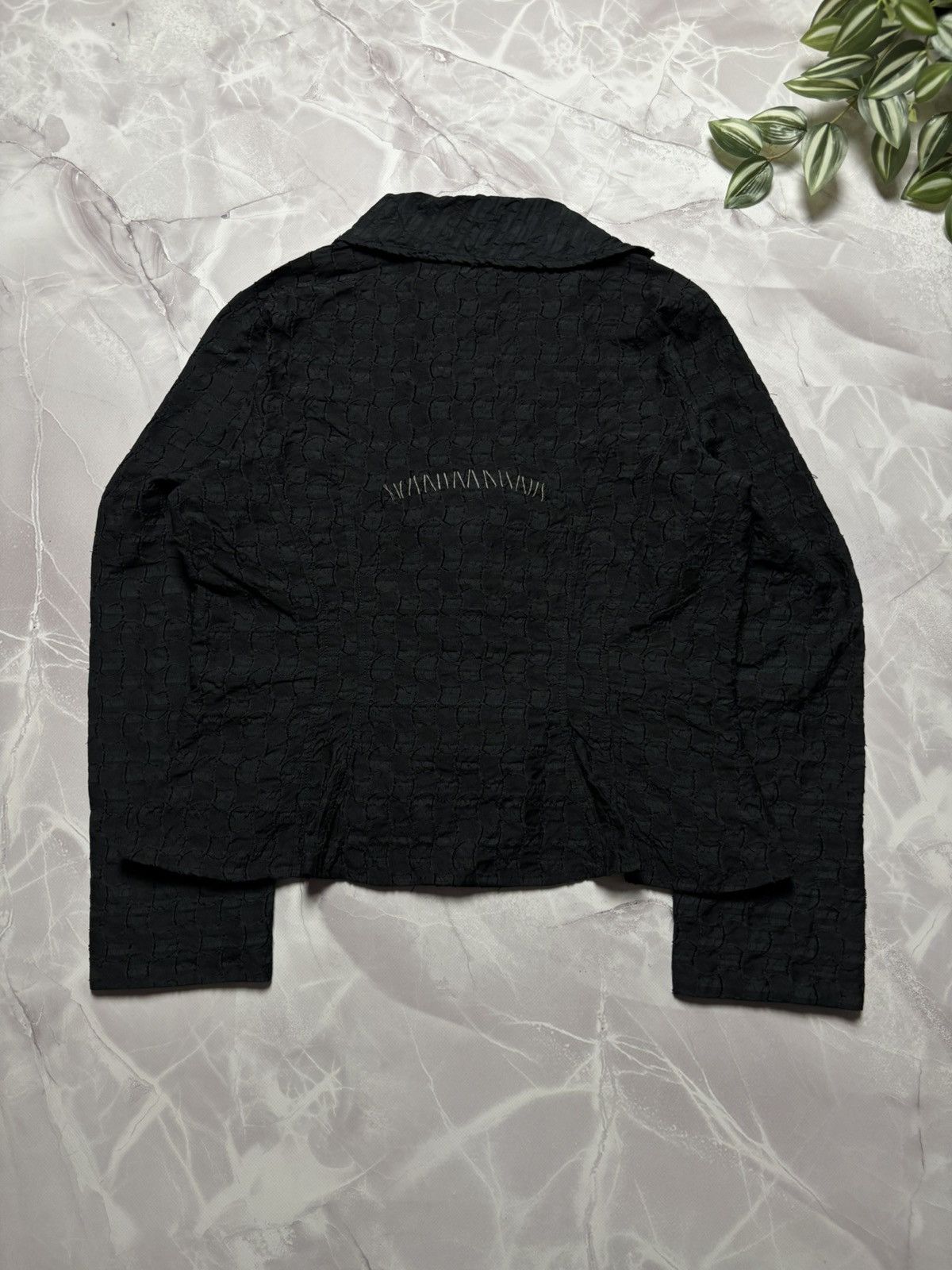 Other ABSOLUT by Zebra Jacket Avant Garde Textured Black Size 2 Size M / US 6-8 / IT 42-44 - 9 Thumbnail