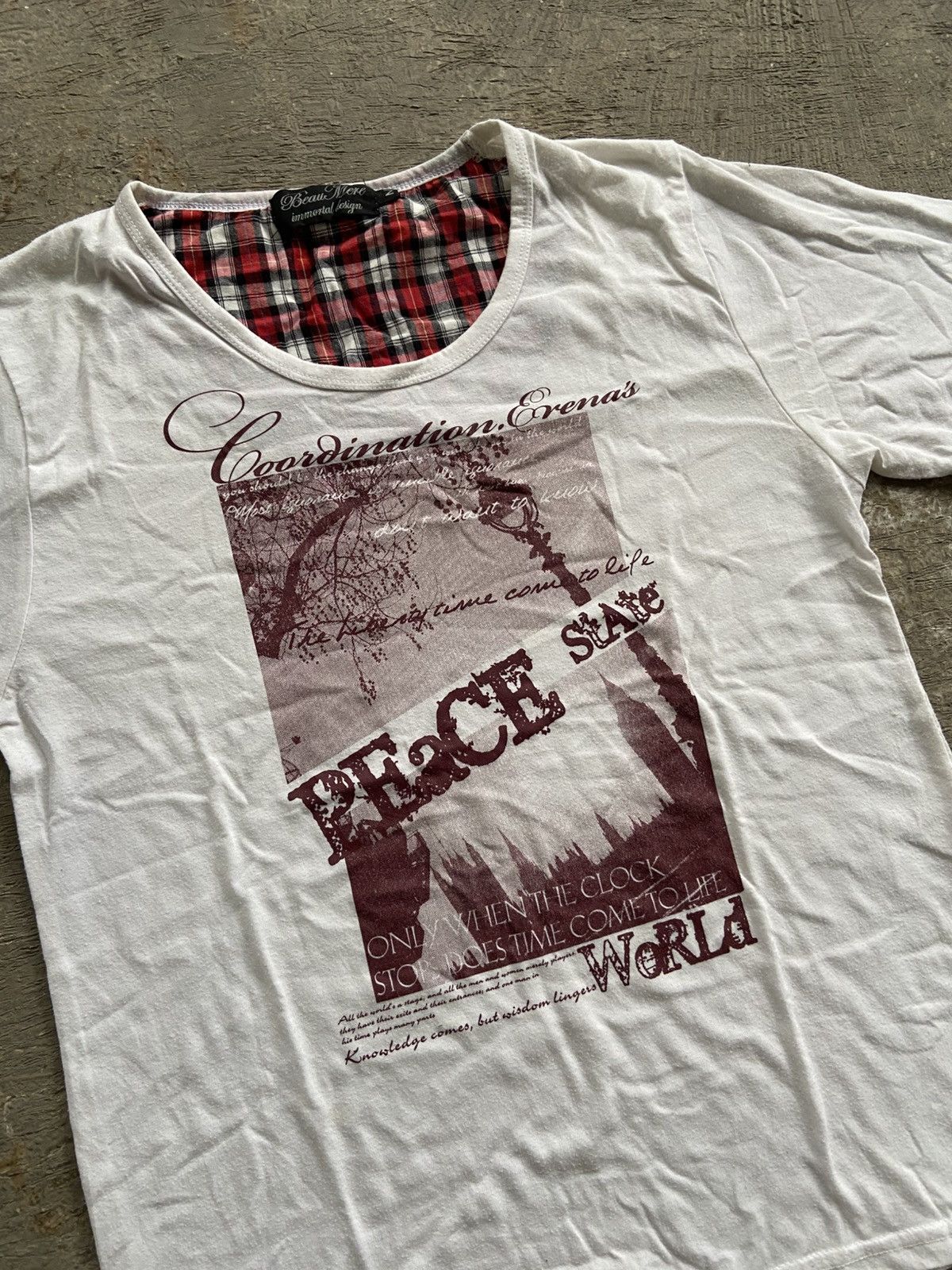 Japanese Brand 2000s Baumere - Vkei Style Japanese brand T-Shirt Size M / US 6-8 / IT 42-44 - 2 Thumbnail