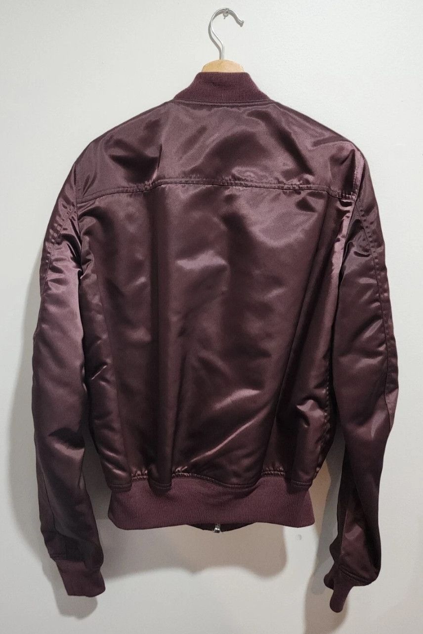 Rick Owens Rick Owens Reversible Cropped Flight Blood/Pearl Bomber 48 Size US M / EU 48-50 / 2 - 2 Thumbnail