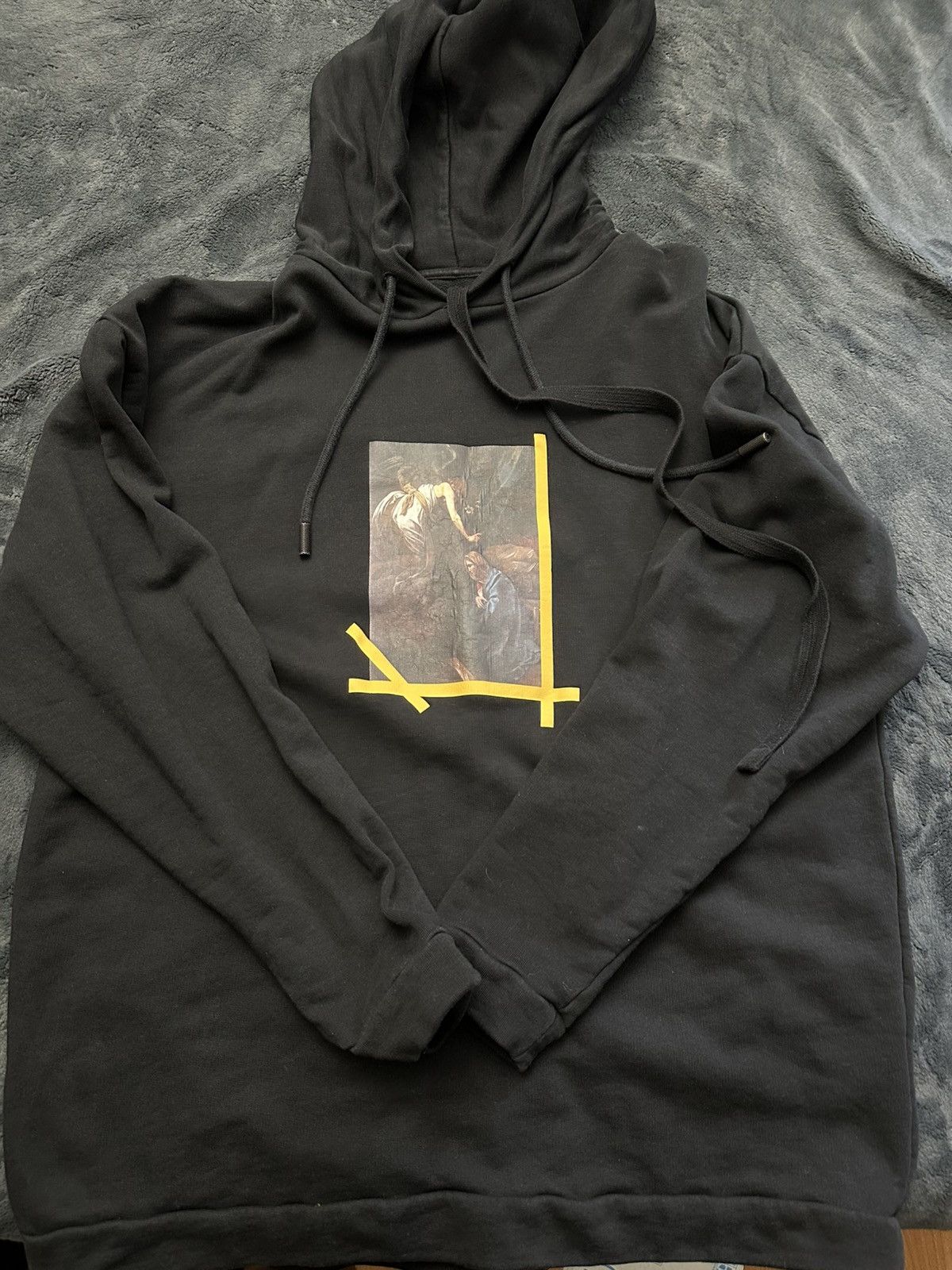 Off-White Off white black hoodie Size US S / EU 44-46 / 1 - 1 Thumbnail