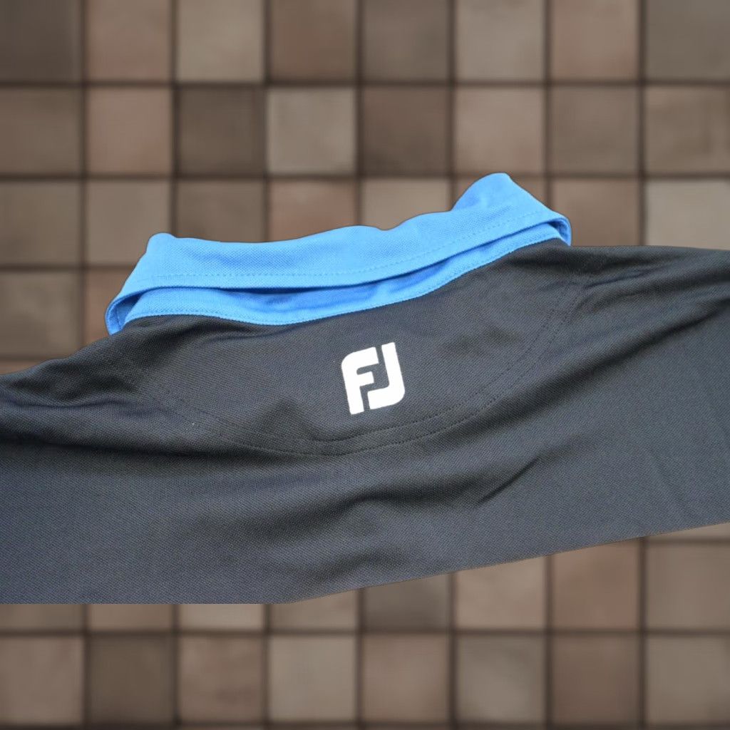 FootJoy Polo Shirts Mens Size L Striped Multicolor Dry Athletic Fit Short Sleeve Golf Shirt Polo Mens L FootJoy Striped Polo Shirt