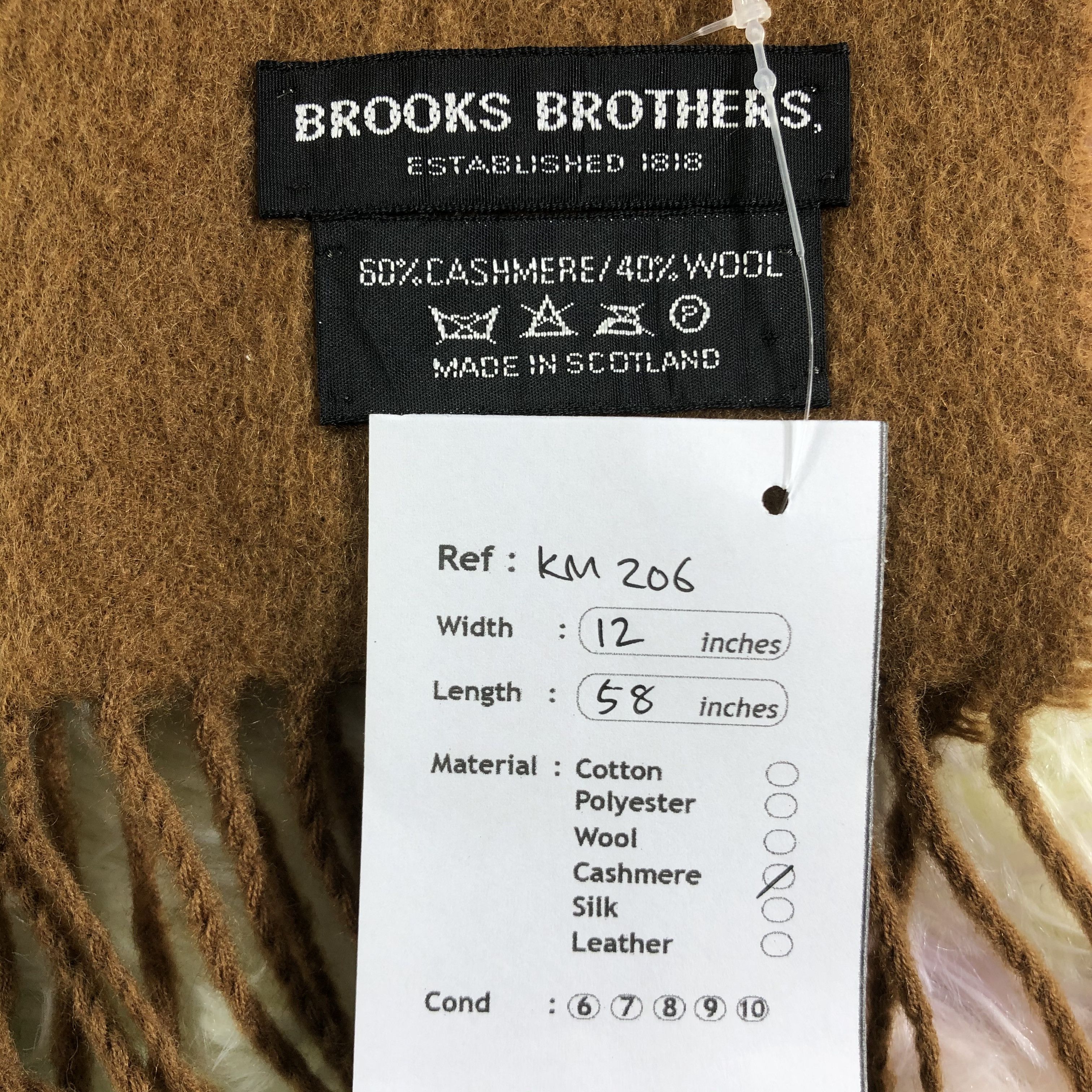 Brooks Brothers Brooks Brothers Scarf / Muffler / Neckwear - KM206 Size ONE SIZE - 5 Thumbnail