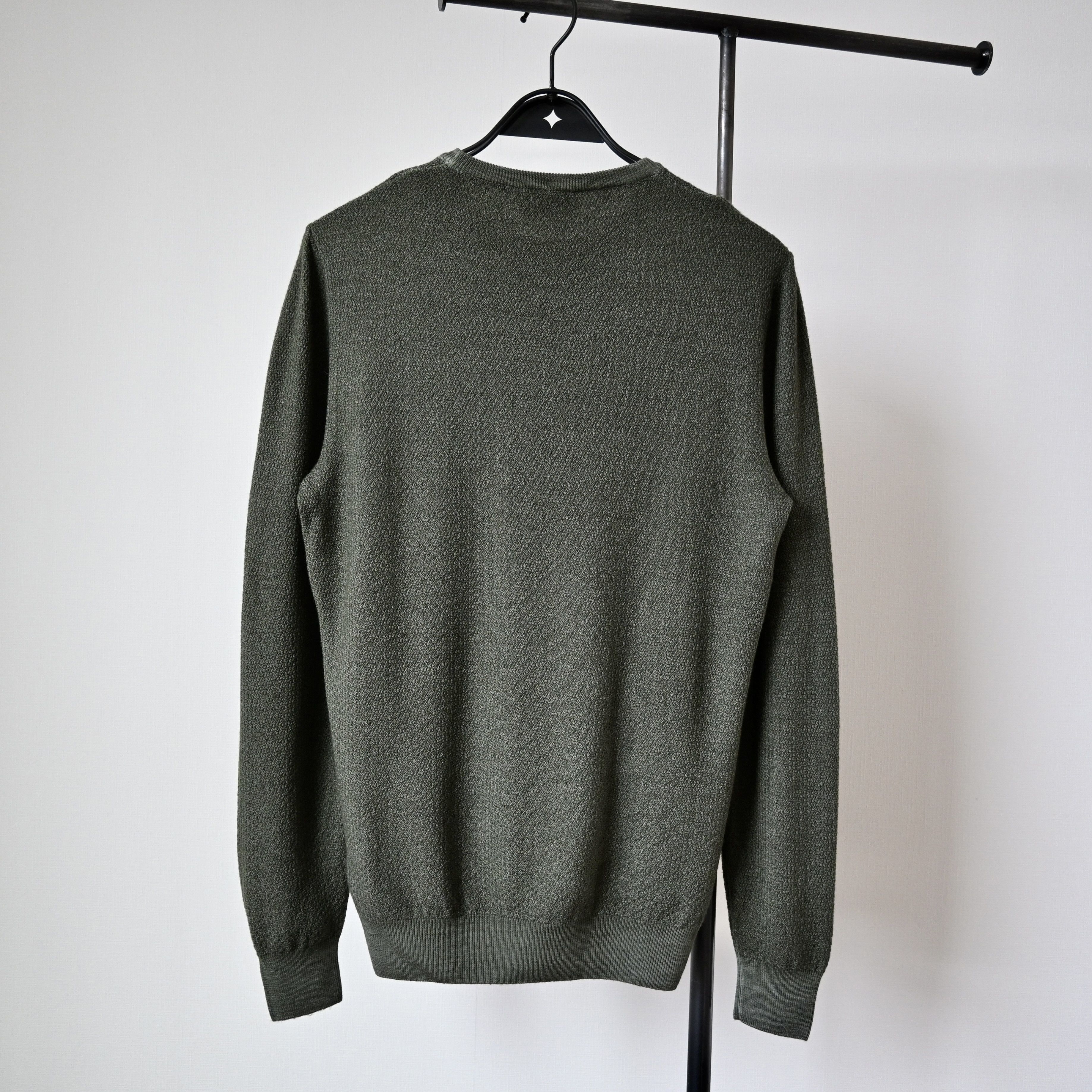 Other HERITAGE extra fine wool kinit sweater made in Italy Size US S / EU 44-46 / 1 - 2 Thumbnail