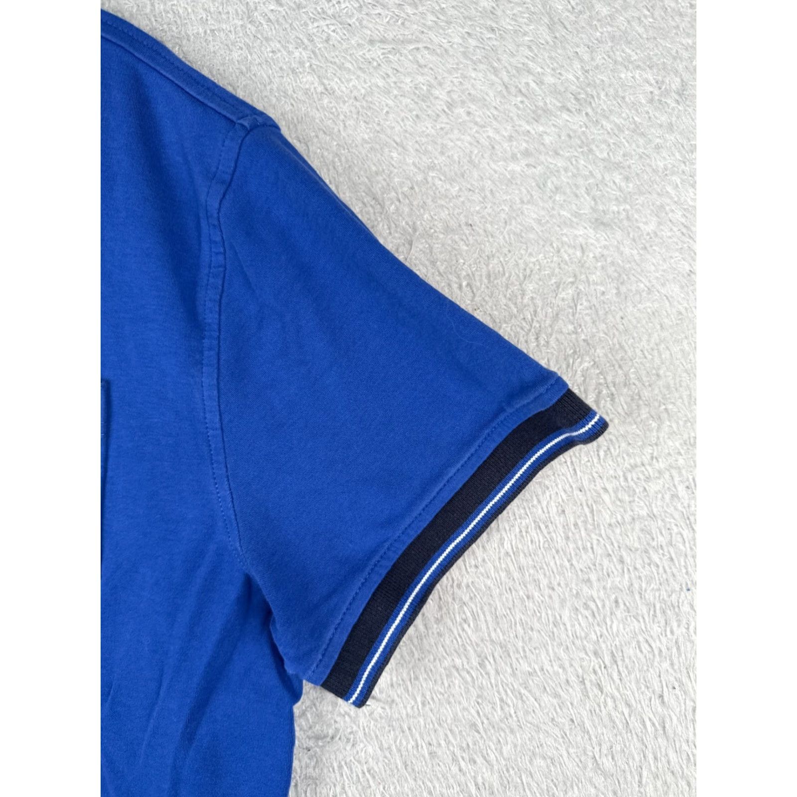 Tommy Hilfiger Tommy Hilfiger Polo Shirt Men Large Blue Classic Fit 100% Cotton Golf Casual Size US L / EU 52-54 / 3 - 2 Thumbnail