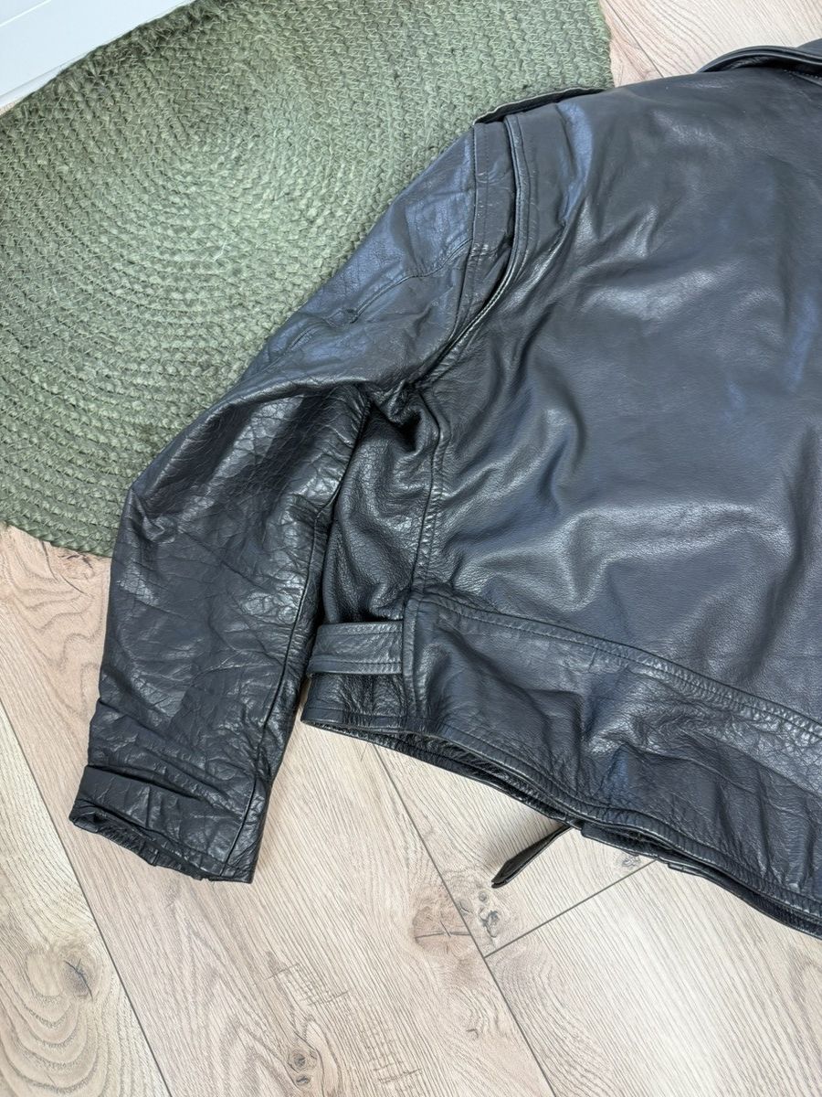 Boy London × Leather Vintage Boy London Flight Bomber Leather Jacket Size US L / EU 52-54 / 3 - 9 Thumbnail