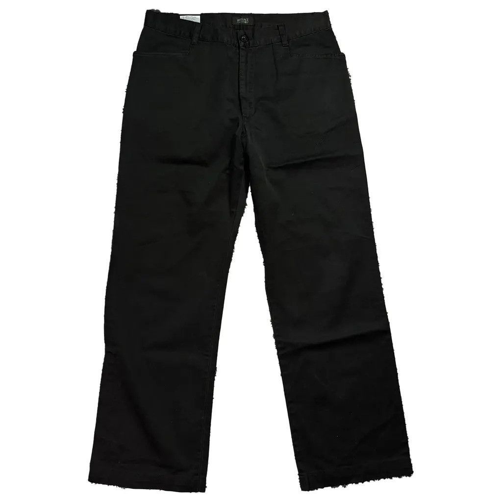 Versace Versace Pants Black Size 34 Size US 34 / EU 50 - 1 Thumbnail