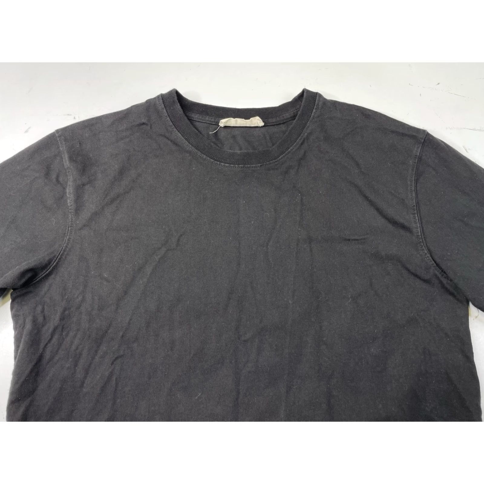 Zara Zara T Shirt Mens Medium Cotton Black Crewneck Tee Solid Short Sleeve Crew Neck 100% Cotton Regular Fit Size US M / EU 48-50 / 2 - 2 Thumbnail