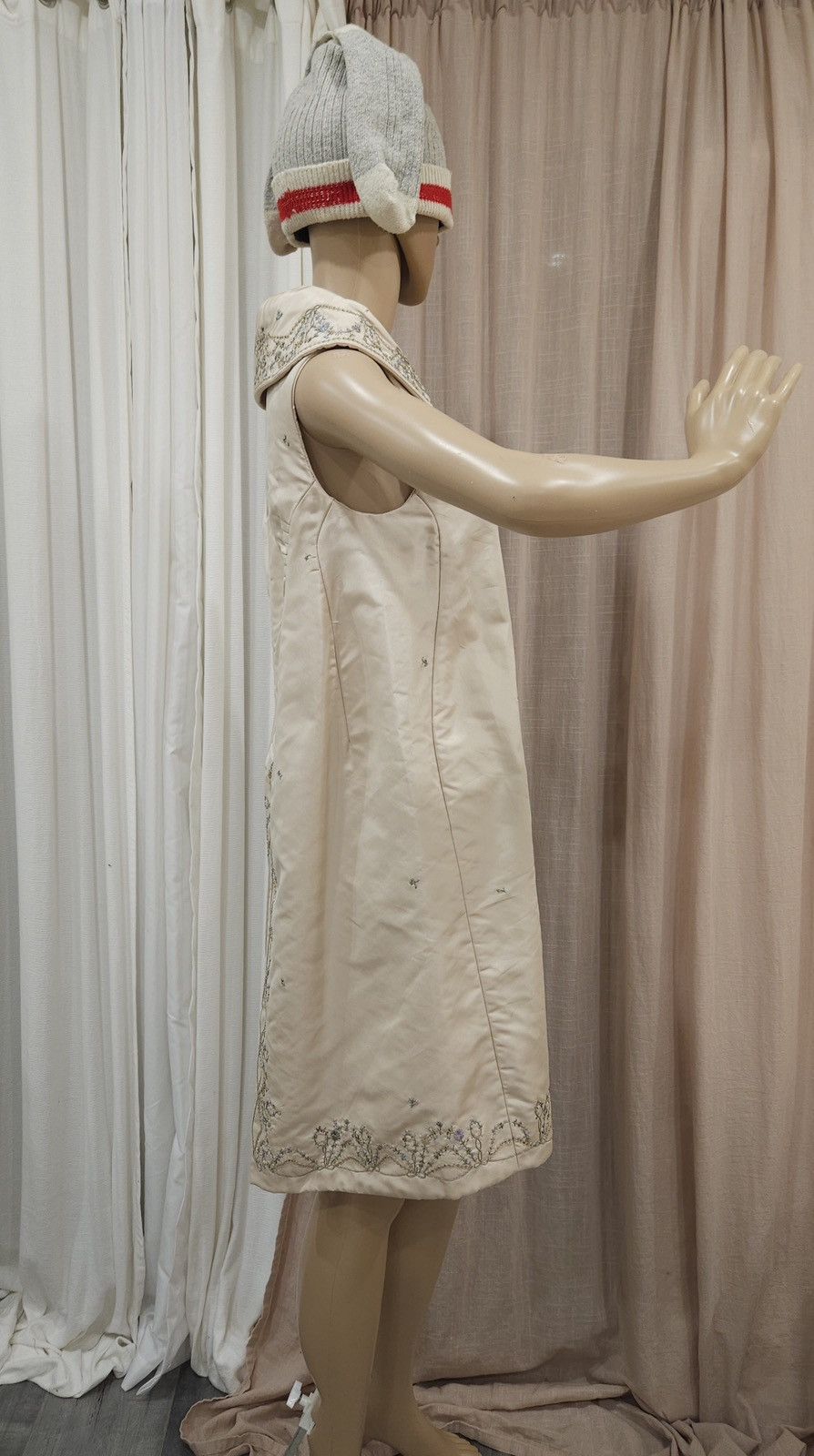 Vintage Rare Vintage SHIATZY CHEN Hand-Embroidered Padded Dress Size S / US 4 / IT 40 - 5 Thumbnail