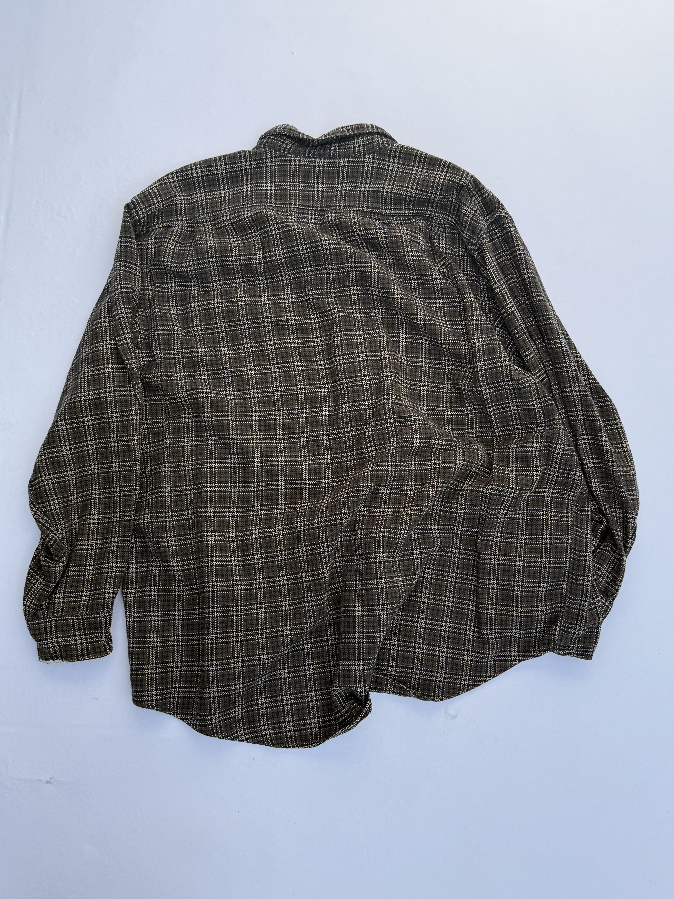 Abercrombie & Fitch Abercrombie & Fitch Vintage Oversized Flannel Utility Shirt Size US XL / EU 56 / 4 - 3 Thumbnail