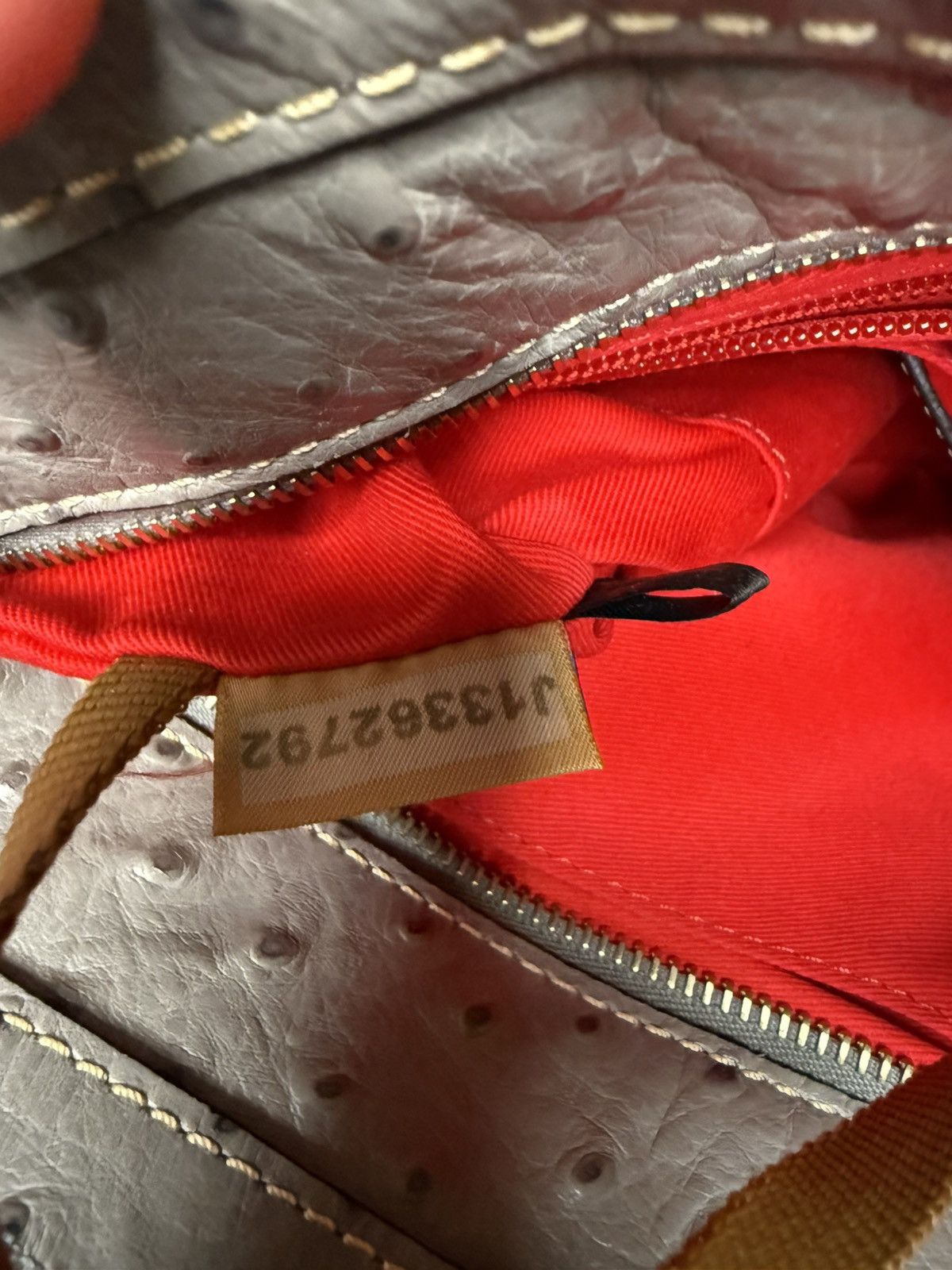 Dooney & Bourke Dooney & Bourke ostrich lexington tote Size ONE SIZE - 7 Thumbnail