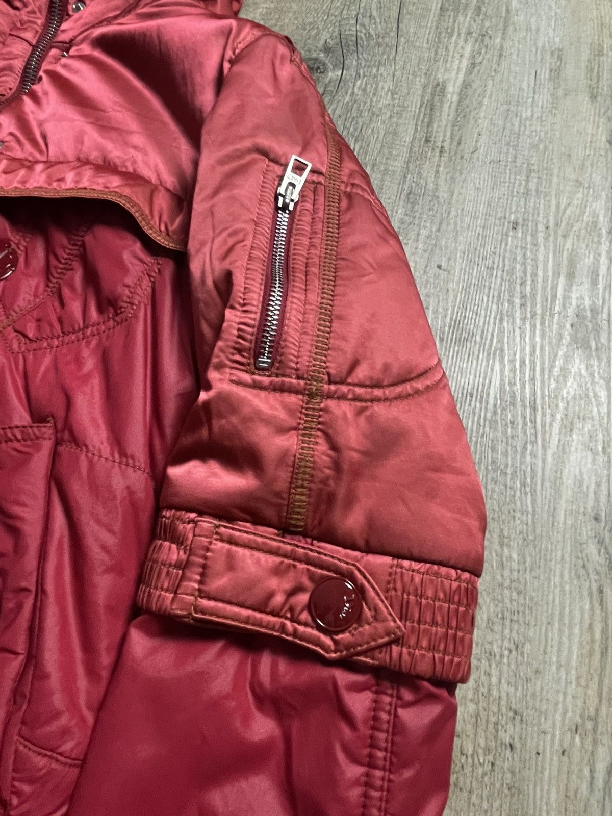 Dior Christian Dior cropped nylon fur hooded Jacket Size M / US 6-8 / IT 42-44 - 8 Thumbnail