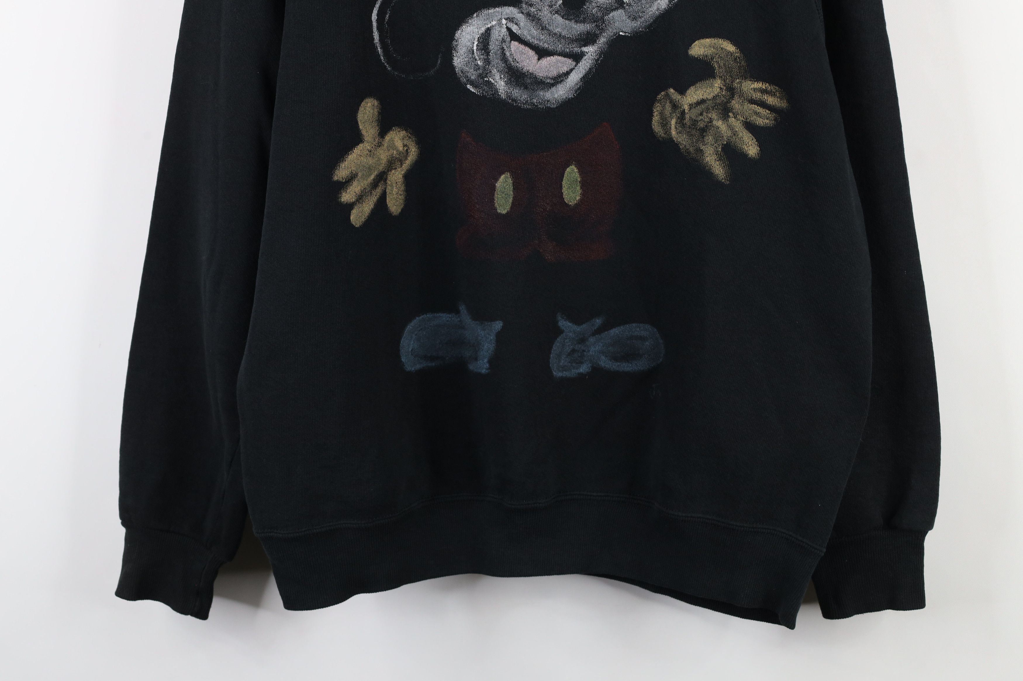 Disney × Vintage Vintage 90s Disney Mickey Mouse Crewneck Sweatshirt USA Size US L / EU 52-54 / 3 - 3 Thumbnail