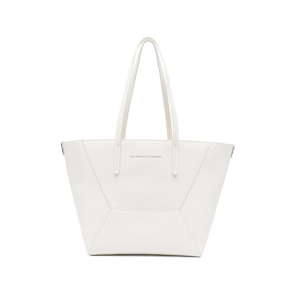 Brunello Cucinelli Brunello Cucinelli NEUTRALS Tote Bags Size ONE SIZE - 1 Thumbnail