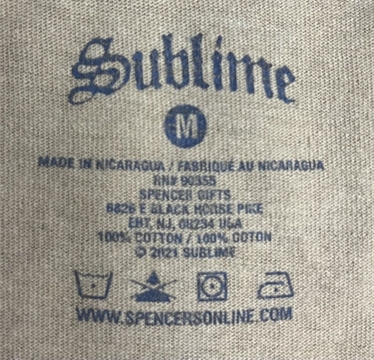 Band Tees × Sublime × Vintage VINTAGE BAND SUBLIME SHIRT Size US M / EU 48-50 / 2 - 7 Thumbnail