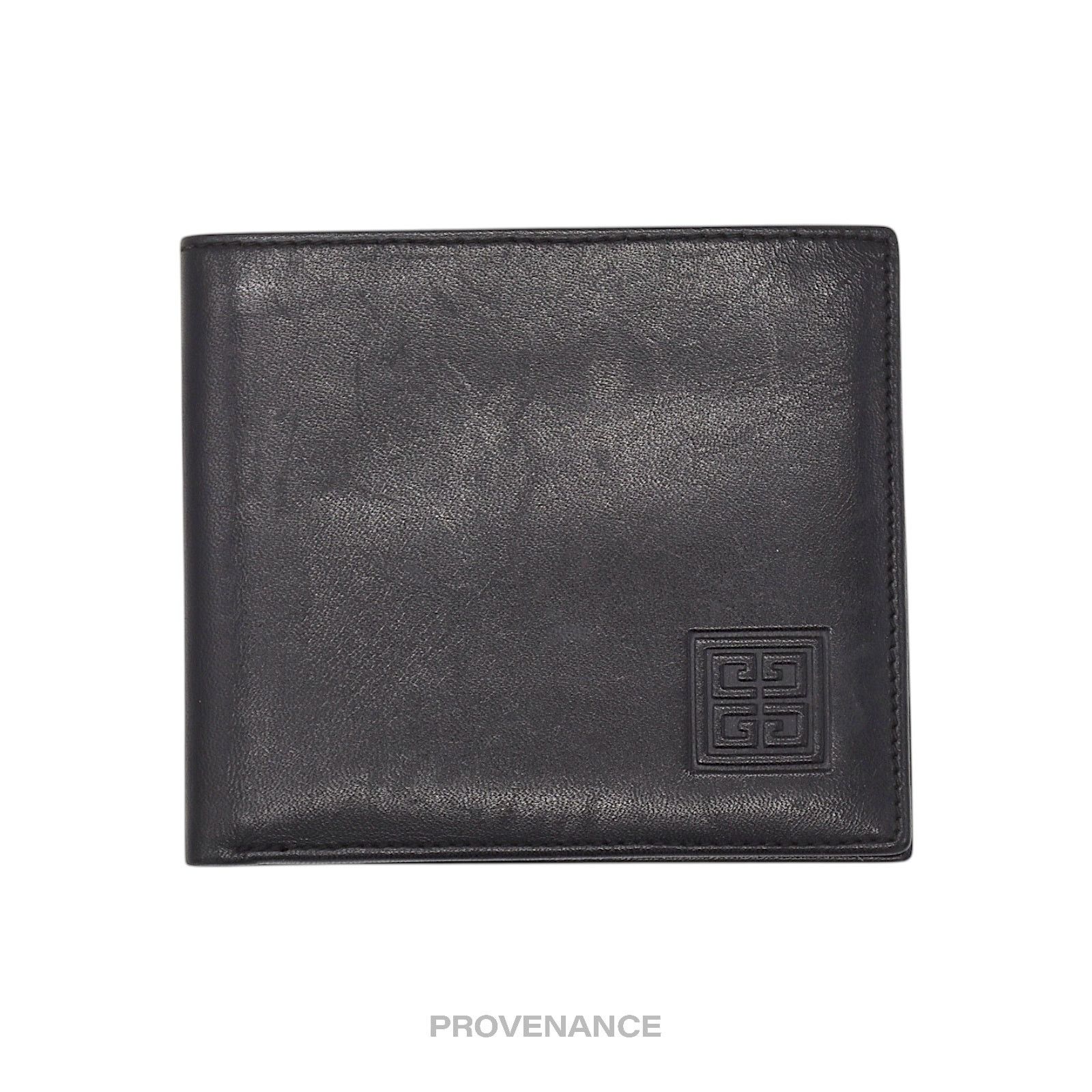Givenchy Givenchy 4G Logo 8CC Bifold Wallet - Monsieur Black Leather Size ONE SIZE - 1 Thumbnail