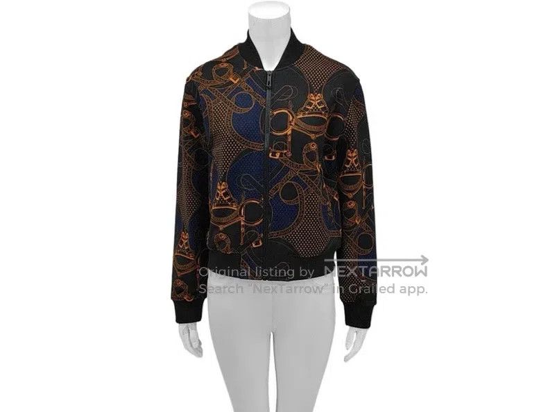 Hermes Hermes Women's cotton printed jacket Size XS / US 0-2 / IT 36-38 - 1 Thumbnail