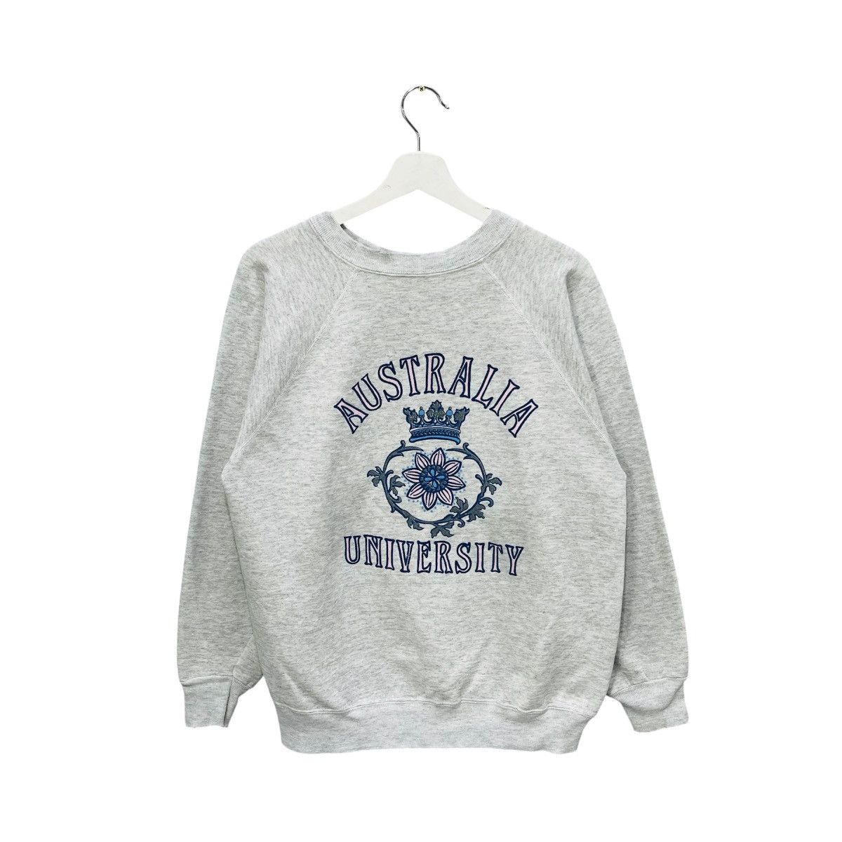 Vintage Vintage 80s australia university distress sweatshirt Size US M / EU 48-50 / 2 - 1 Thumbnail
