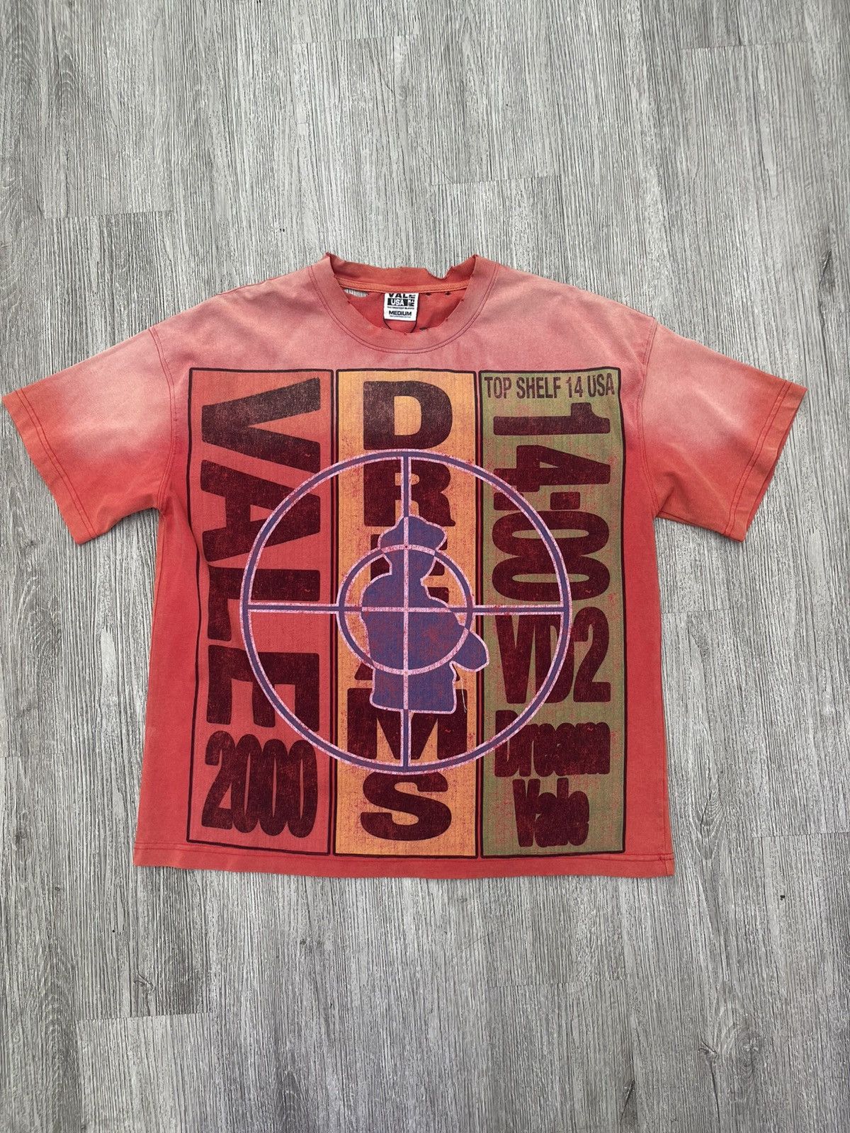Vale Vale lives tee shooting target red Size US M / EU 48-50 / 2 - 1 Thumbnail