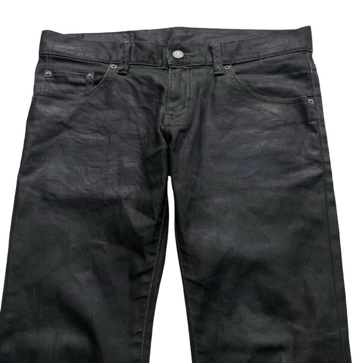If Six Was Nine TORNADO MART COATED FLARE DENIM Size US 30 / EU 46 - 3 Thumbnail