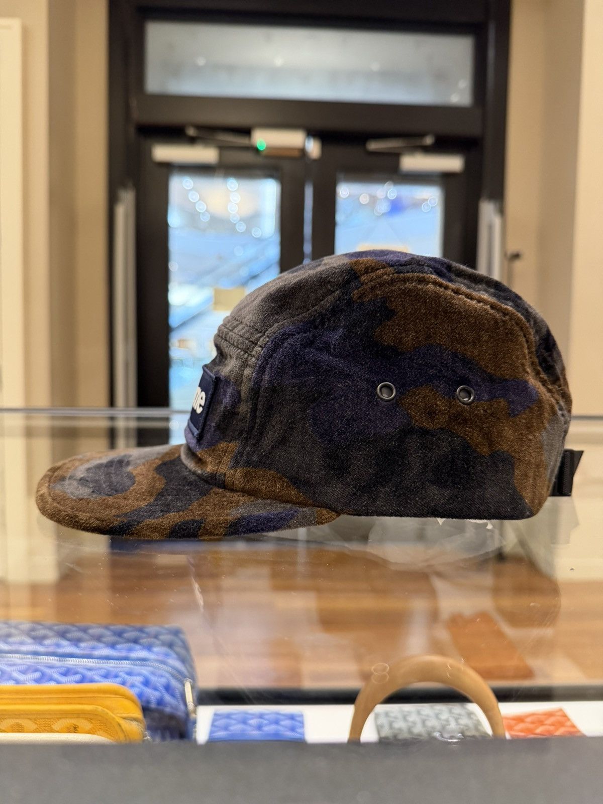 Supreme Supreme Satin Camo Camp Cap Size ONE SIZE - 2 Thumbnail