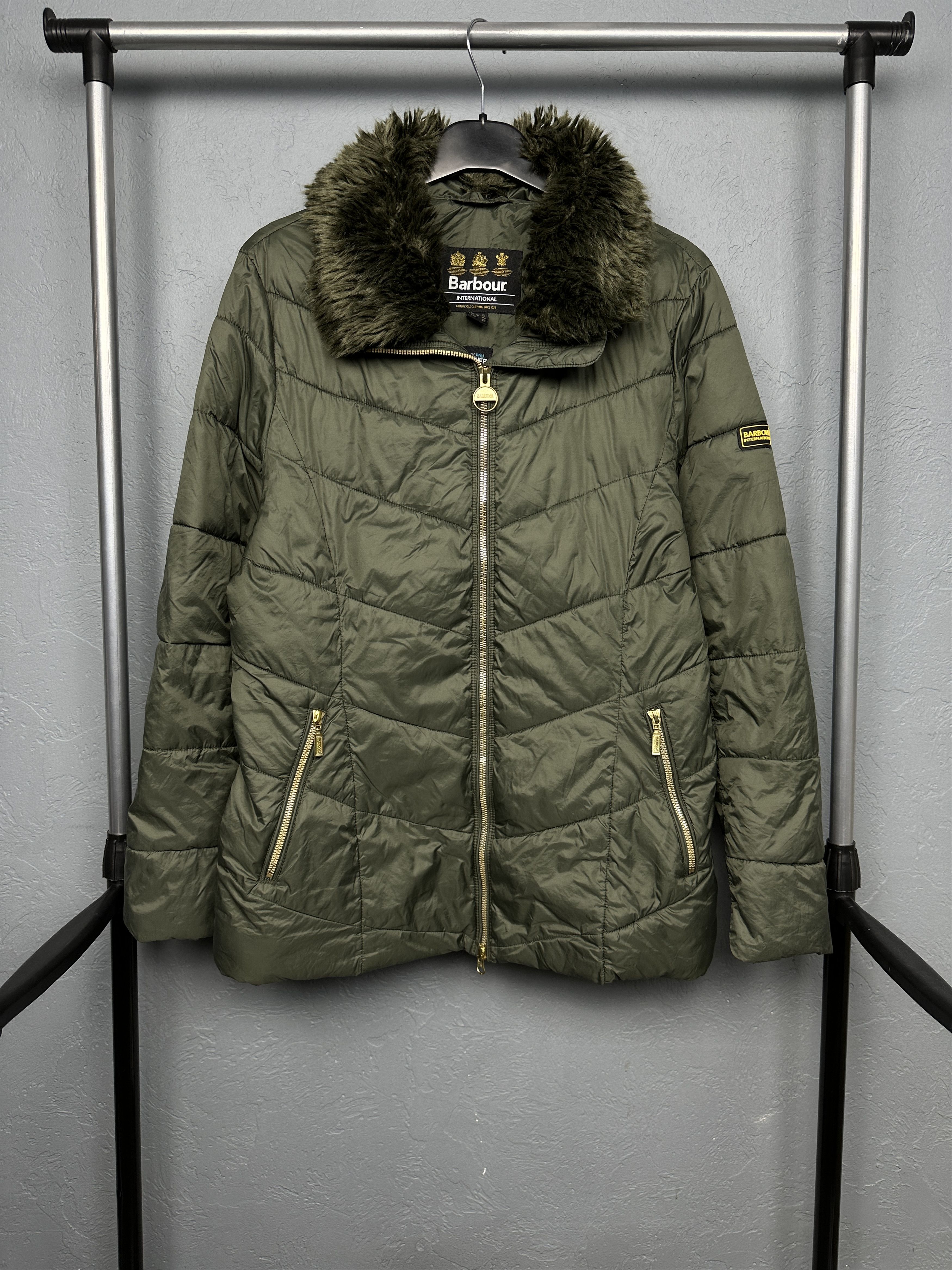 Barbour Barbour International Womens Nurburg Quilted Jacket Size XL / US 12-14 / IT 48-50 - 1 Thumbnail