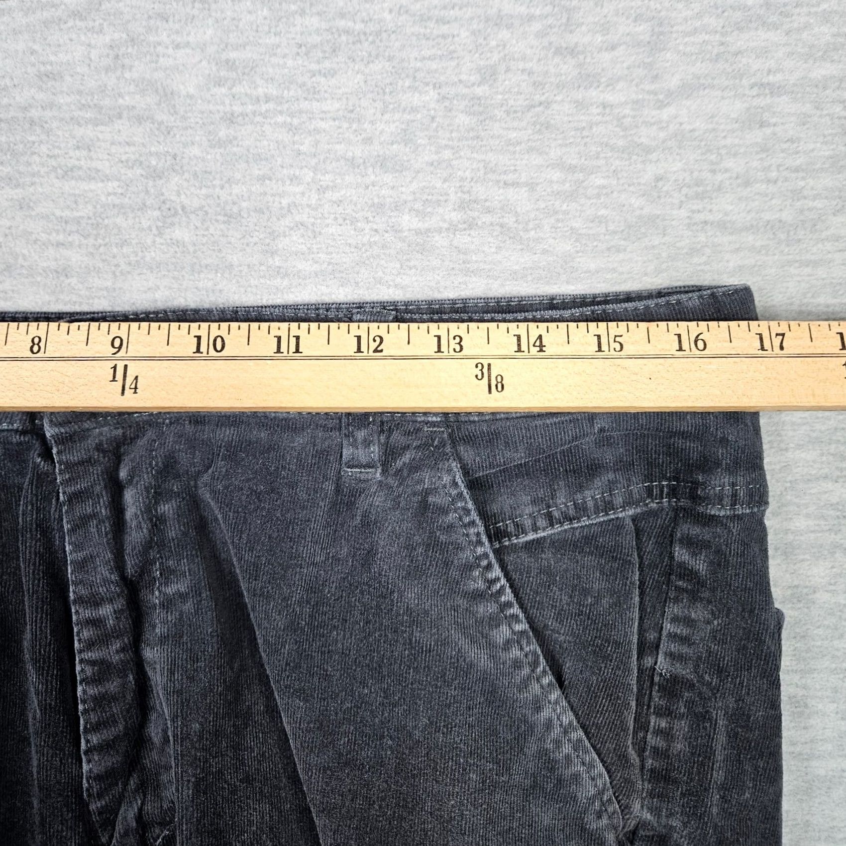 Asics BYLT Premium Basics Classic Corduroy Zipper Side Pockets Pants Size 34 Black Mens Regular Straight 34 in Waist 28.5 Inseam Size US 34 / EU 50 - 7 Thumbnail