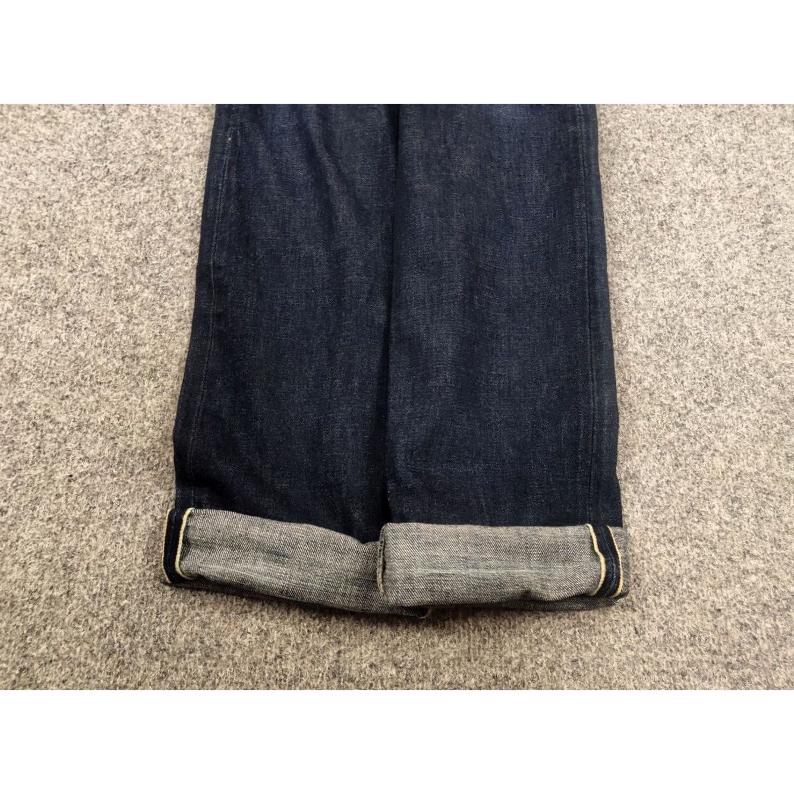 Edwin VINTAGE Edwin Japan Denim Jeans Main Selling Point Embroidered Selvedge 5-Pocket Design 34 Blue 90s Mens Jeans Size US 34 / EU 50 - 6 Thumbnail