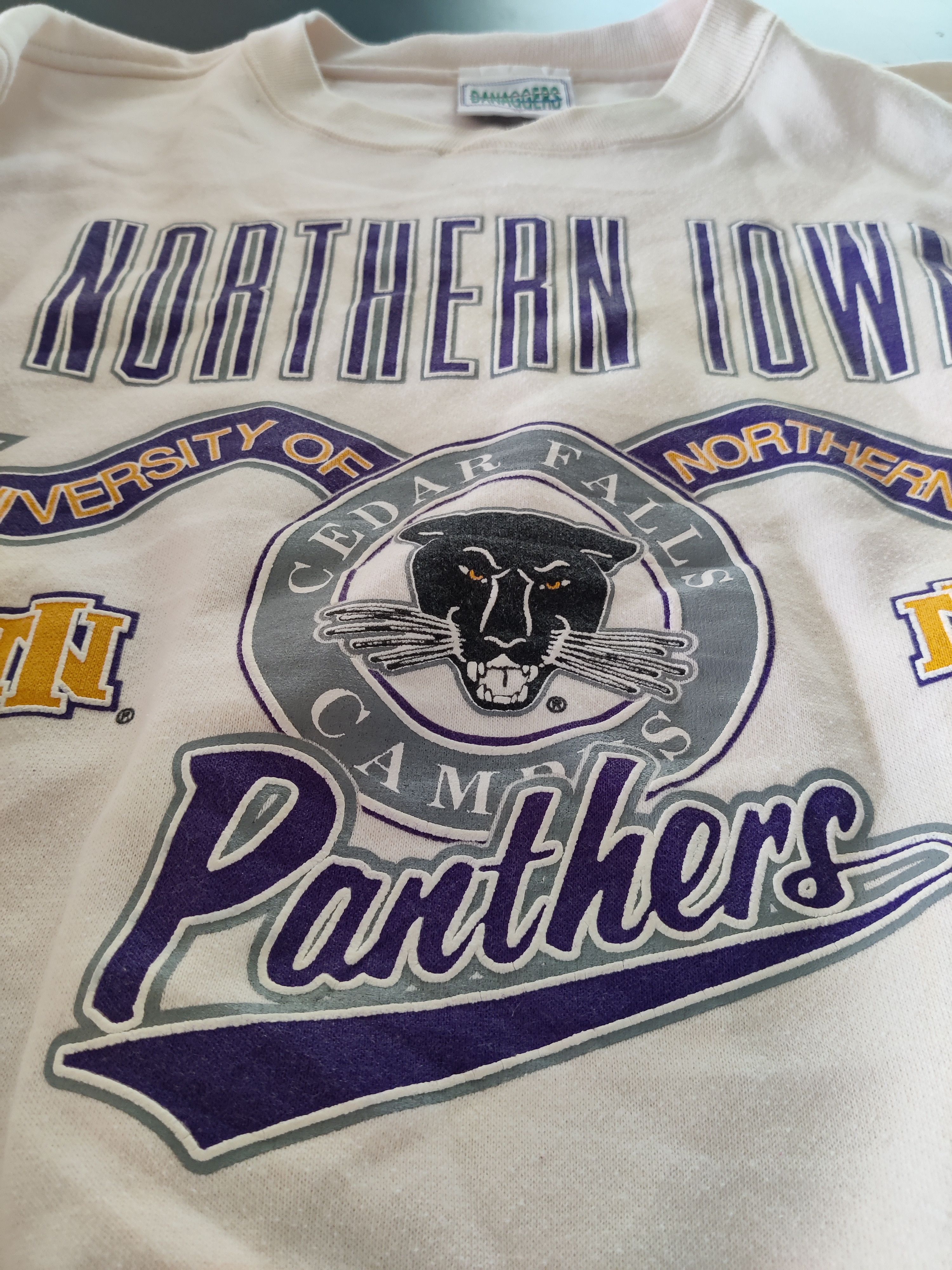 Other Danaggers Northern Iowa Panthers NCAA Vintage 90s Crewneck M Size US M / EU 48-50 / 2 - 6 Thumbnail