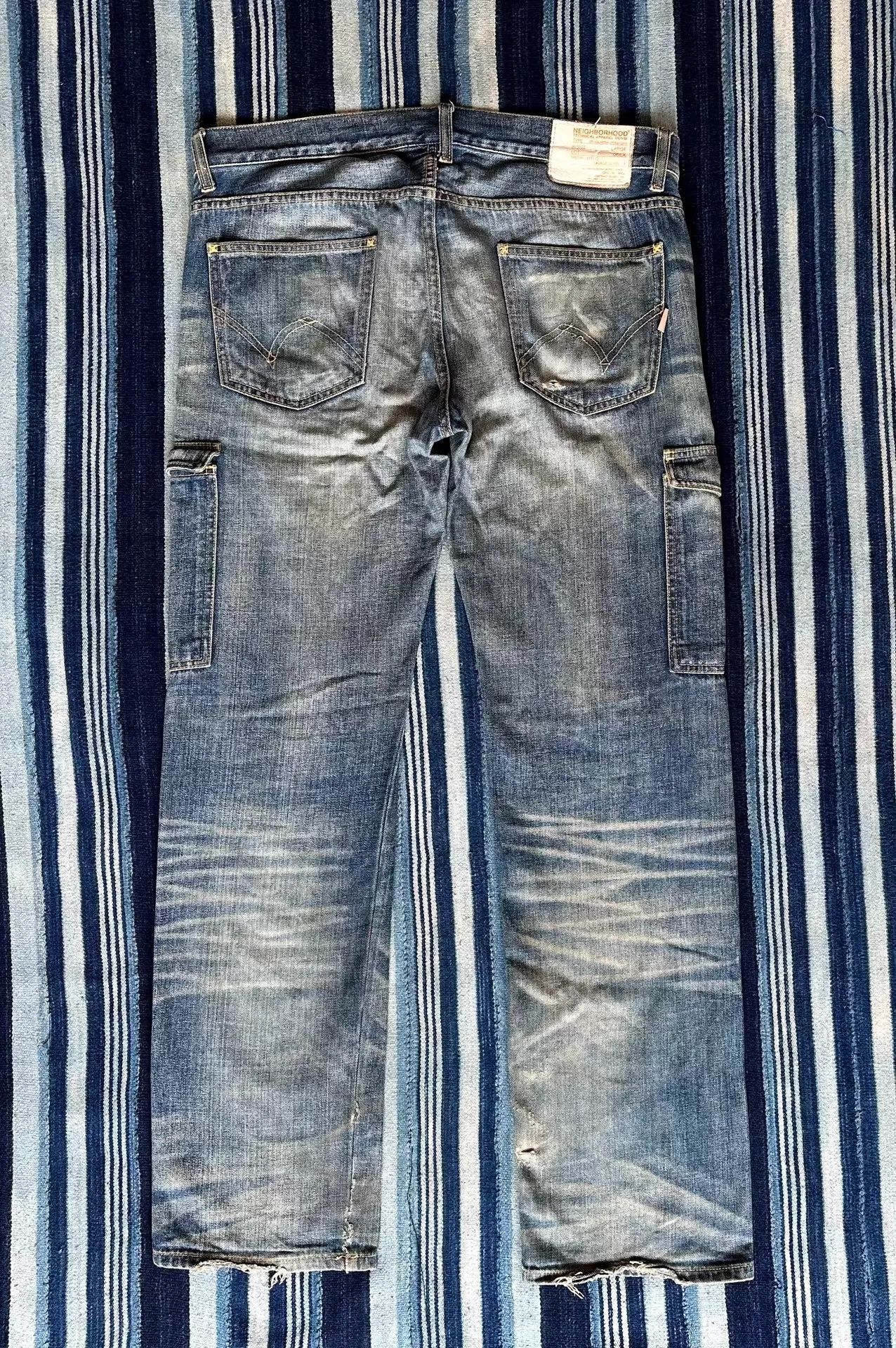 Neighborhood NEIGHBORHOOD 06EX SP Narrow Straight Jeans L Fair Size US 34 / EU 50 - 4 Thumbnail