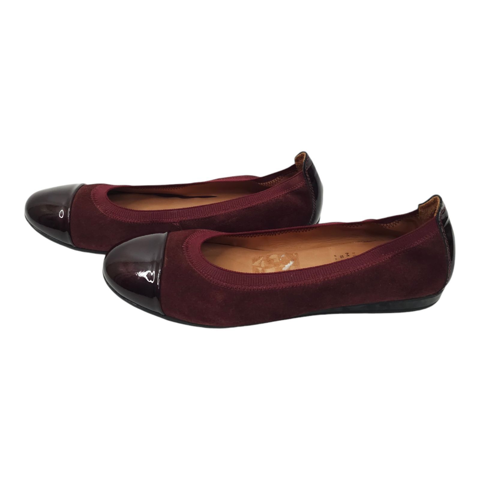 Other Marroqui Sanchez Ballet Flat Womens 8.5 Burgundy Size US 8.5 / IT 38.5 - 11 Thumbnail